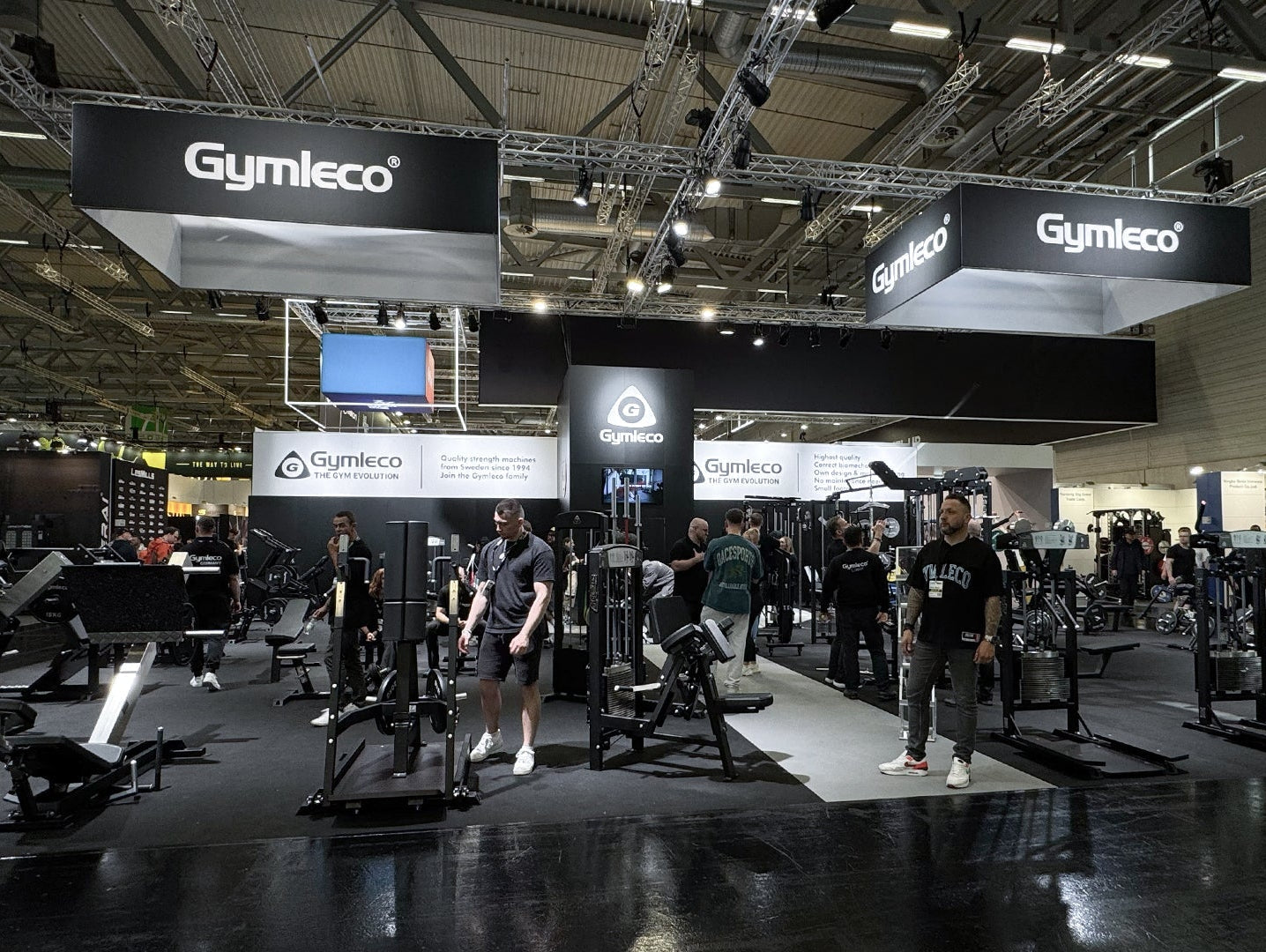 Gymleco booth at FIBO 2025