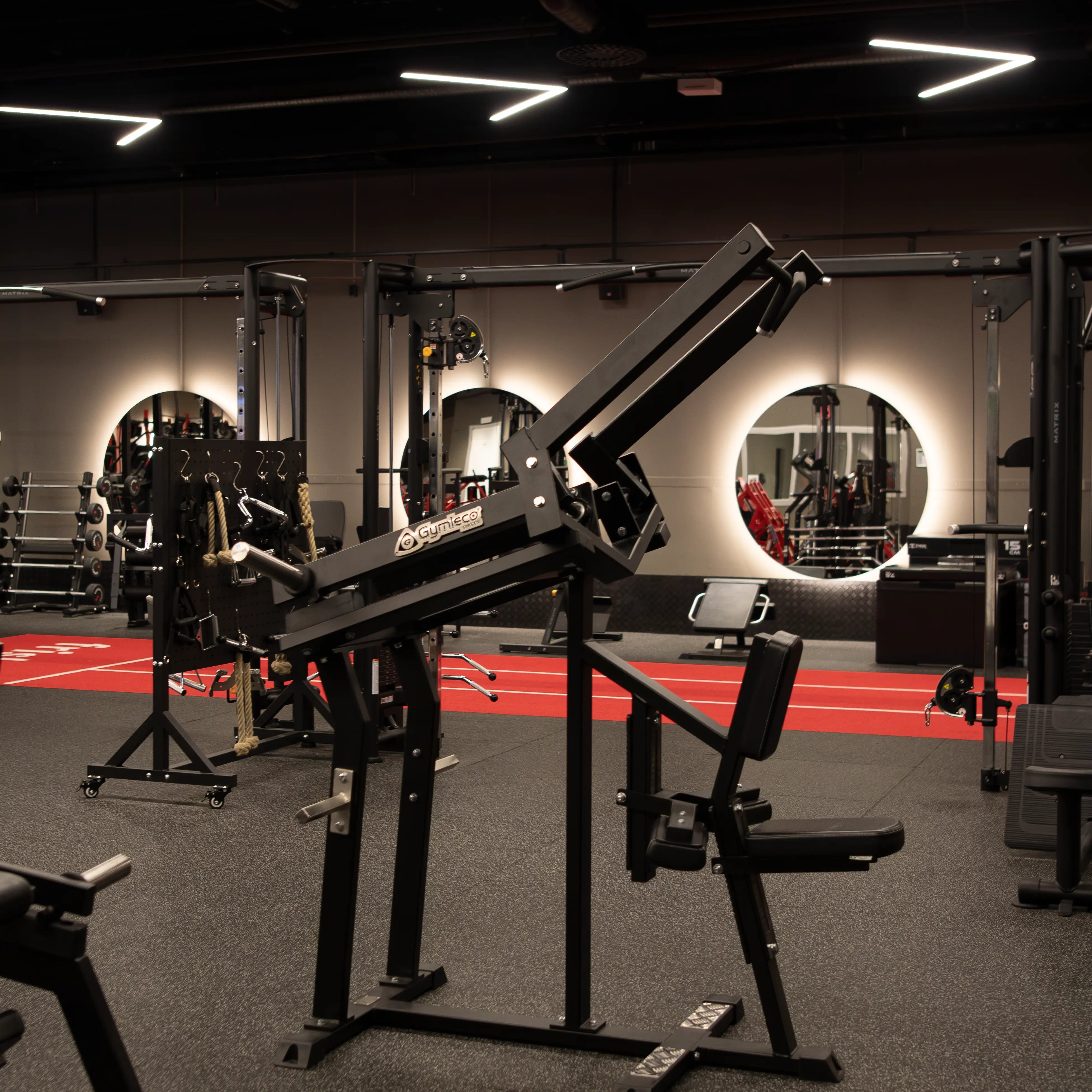 011 Iso Lateral Pulldown at gym