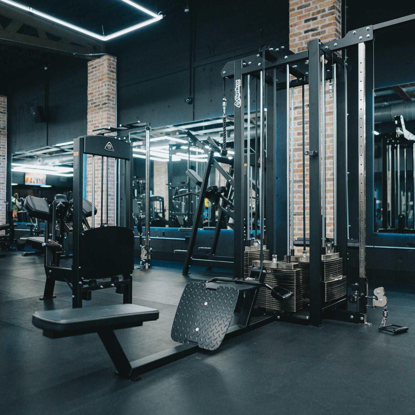 215K Multi Gym/Four Station with Cable Cross at gym