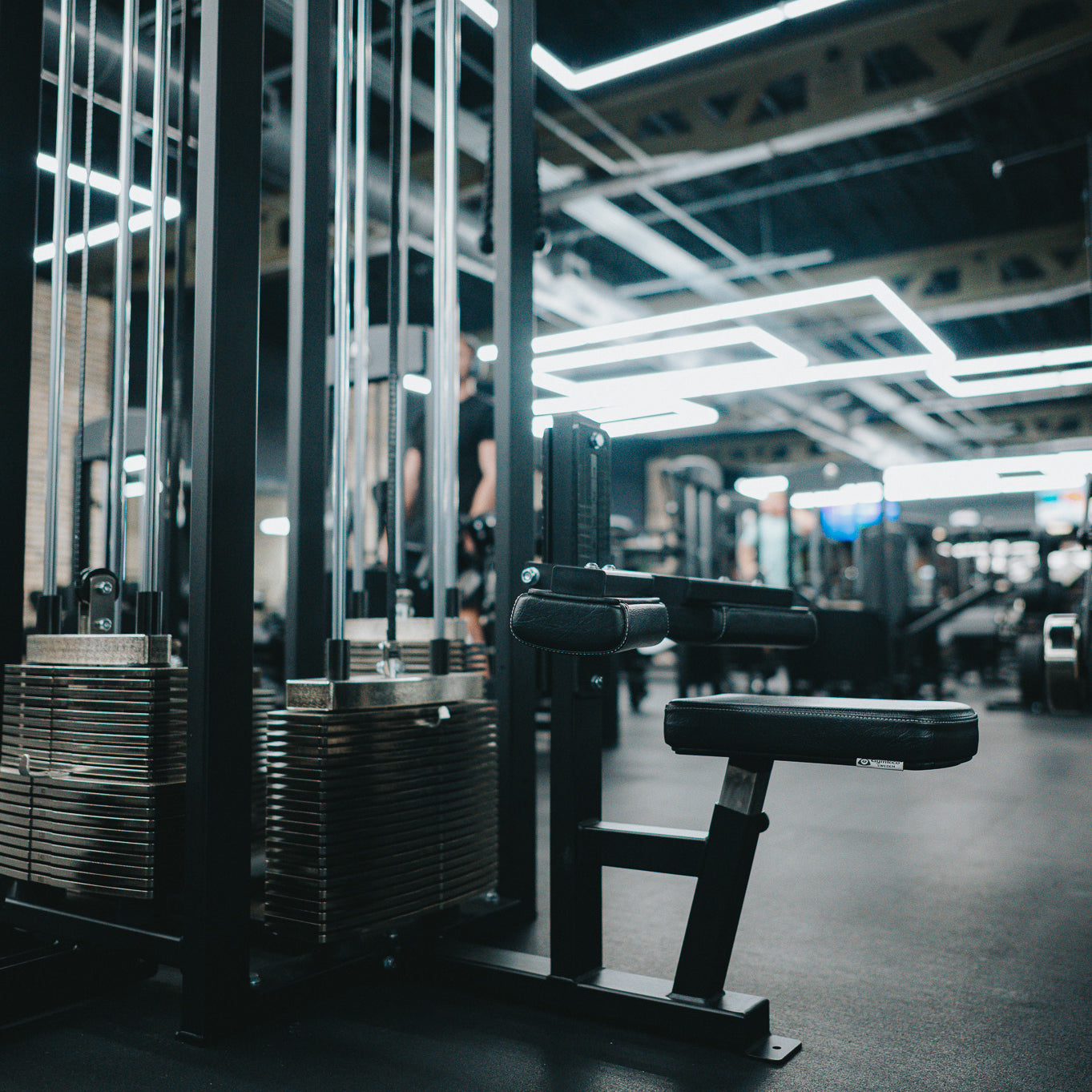 215K Multi Gym/Four Station with Cable Cross seat