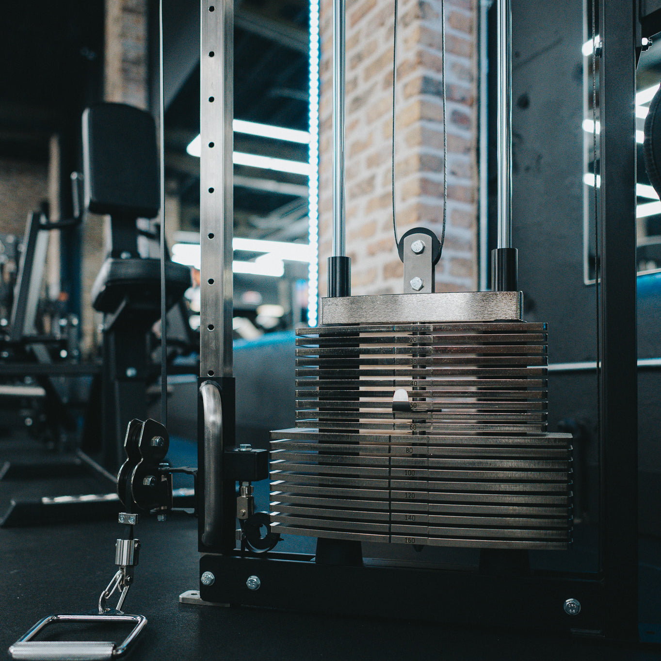 215K Multi Gym/Four Station with Cable Cross weight