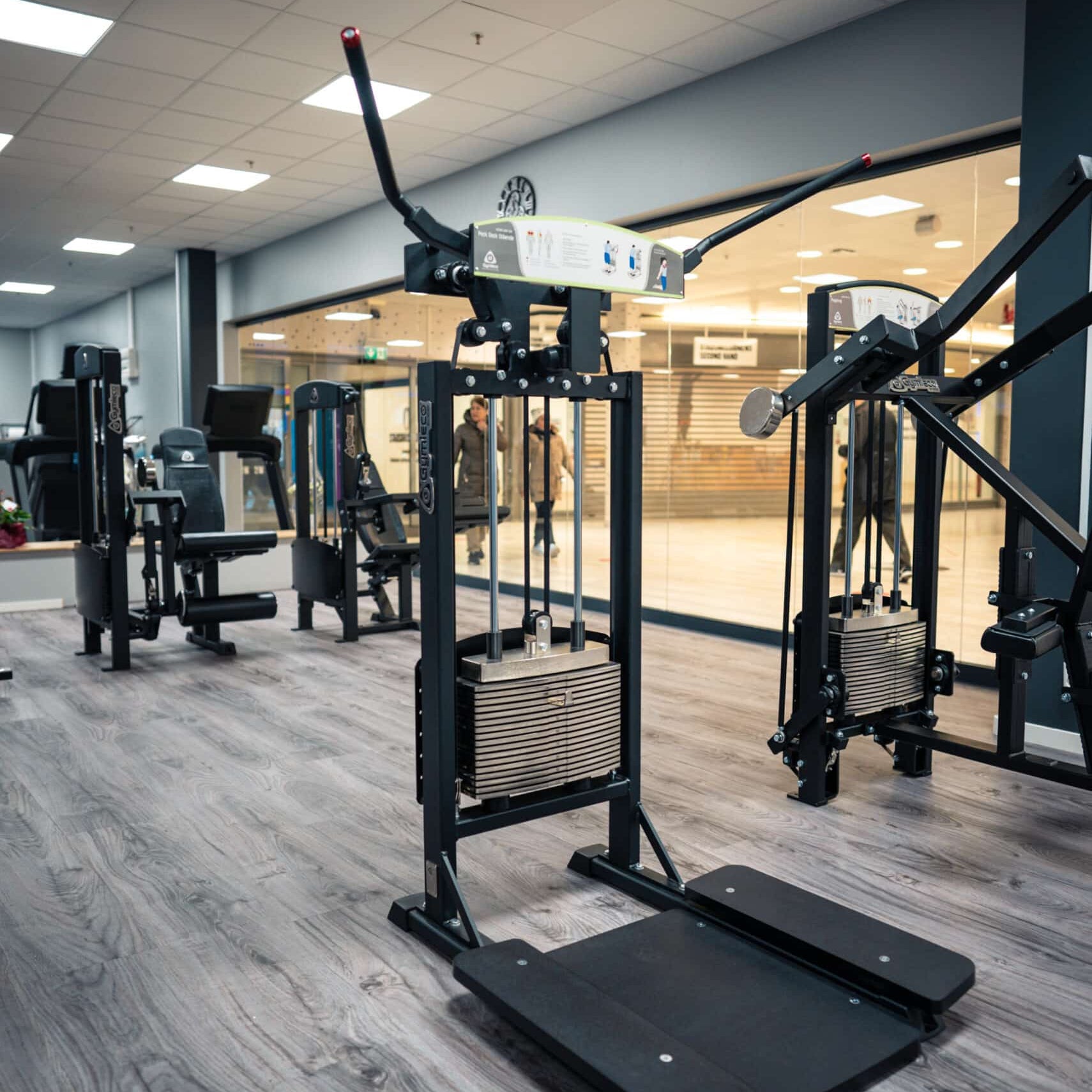 Gymleco 326 Standing Pec Fly at gym