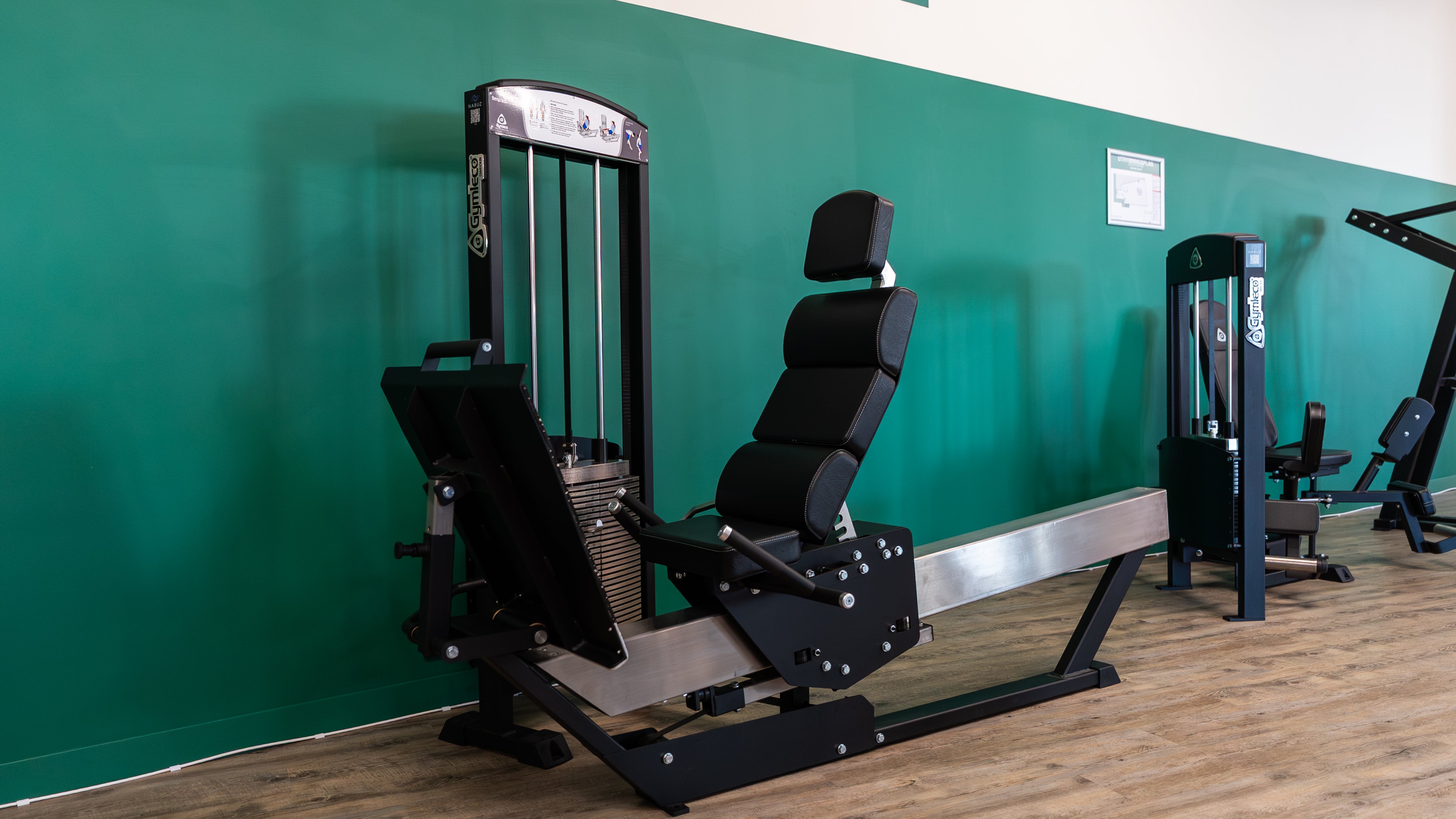 Gymleco 343 Seated Leg Press at gym