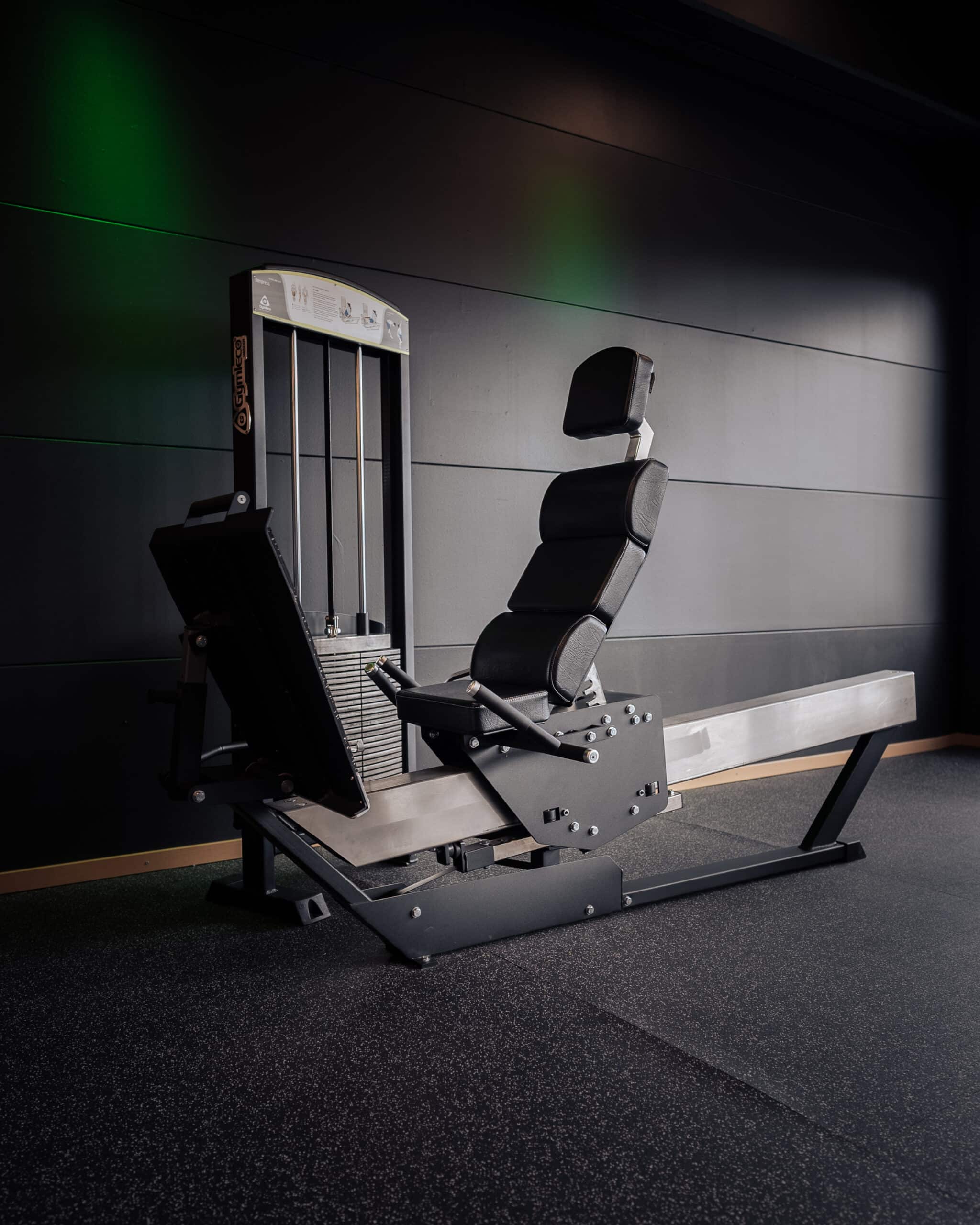 343 Seated Leg Press at gym