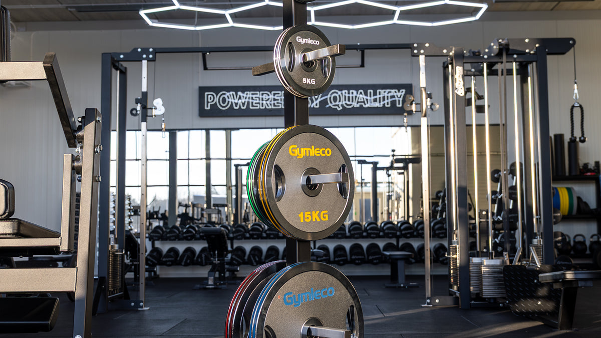 820 Calibrated steel plates with handles / Kalibrerade viktskivor i stål med handtag