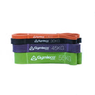 4-pack träningsgummiband - 4 exercise elastic bands