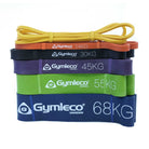 6-pack träningsgummiband - 6 exercise elastic bands
