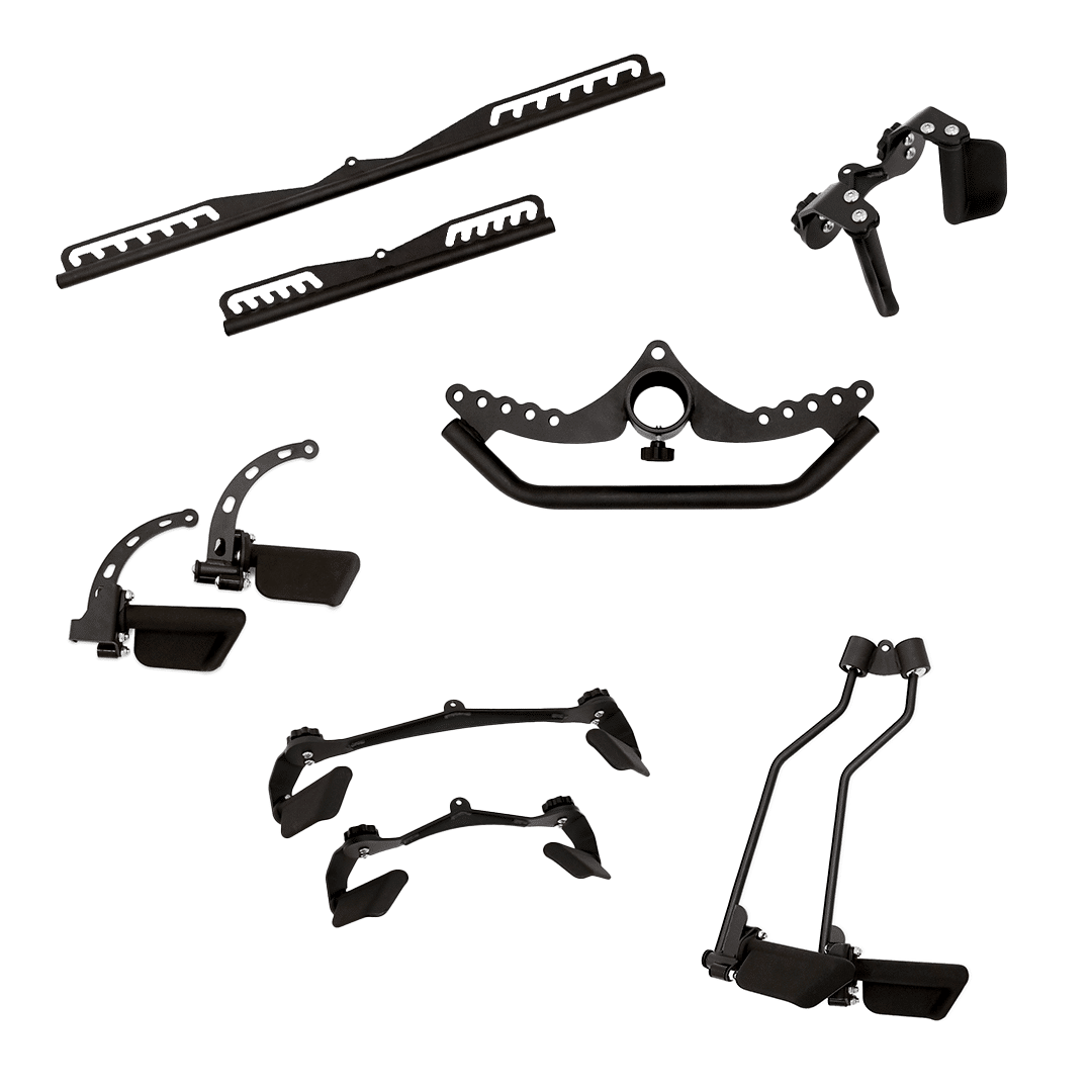 Cable machine attachment set - Kabelmaskin tillbehör set