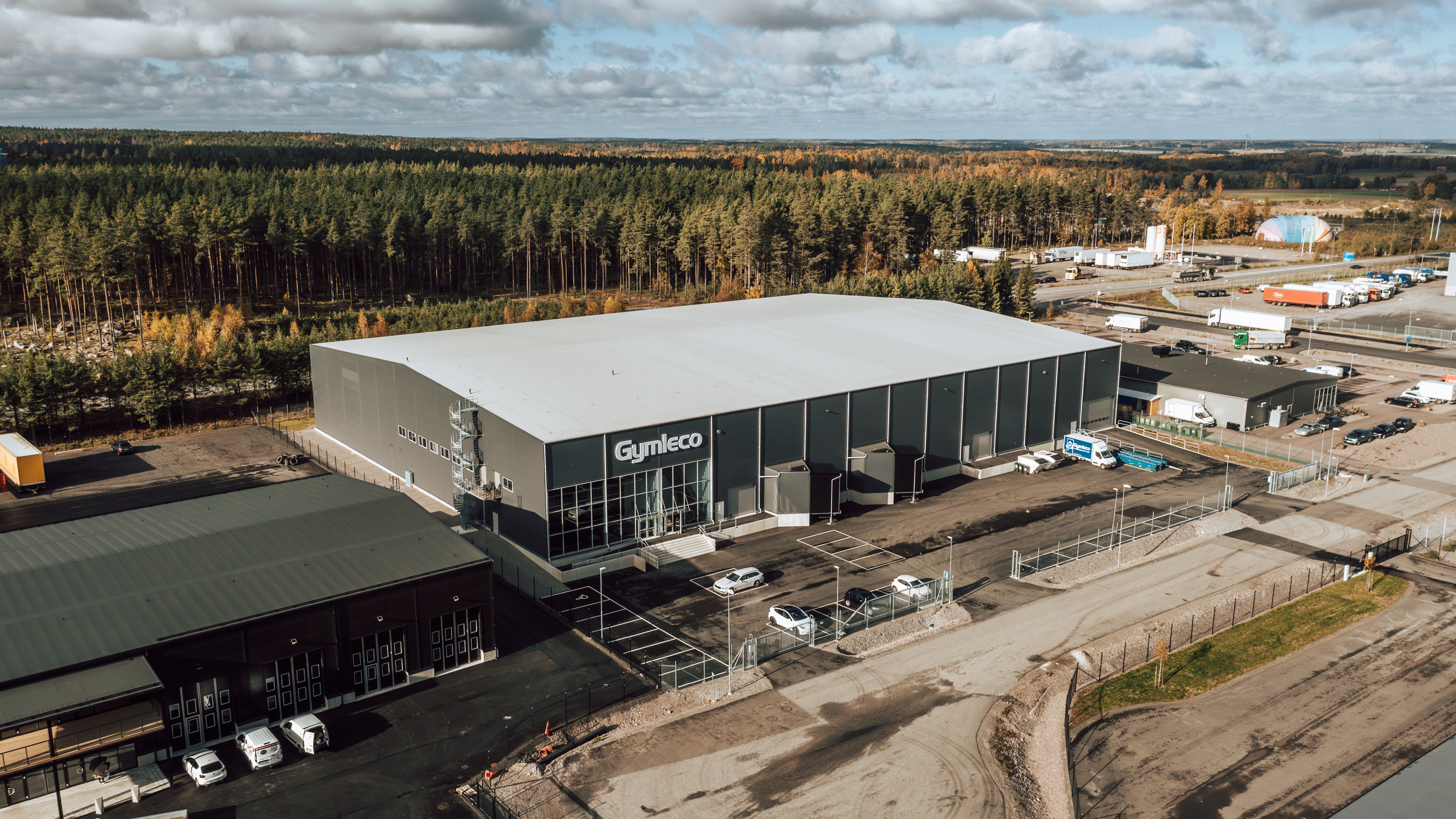 gymlecos new manufacturing facility - gymlecos nya lager