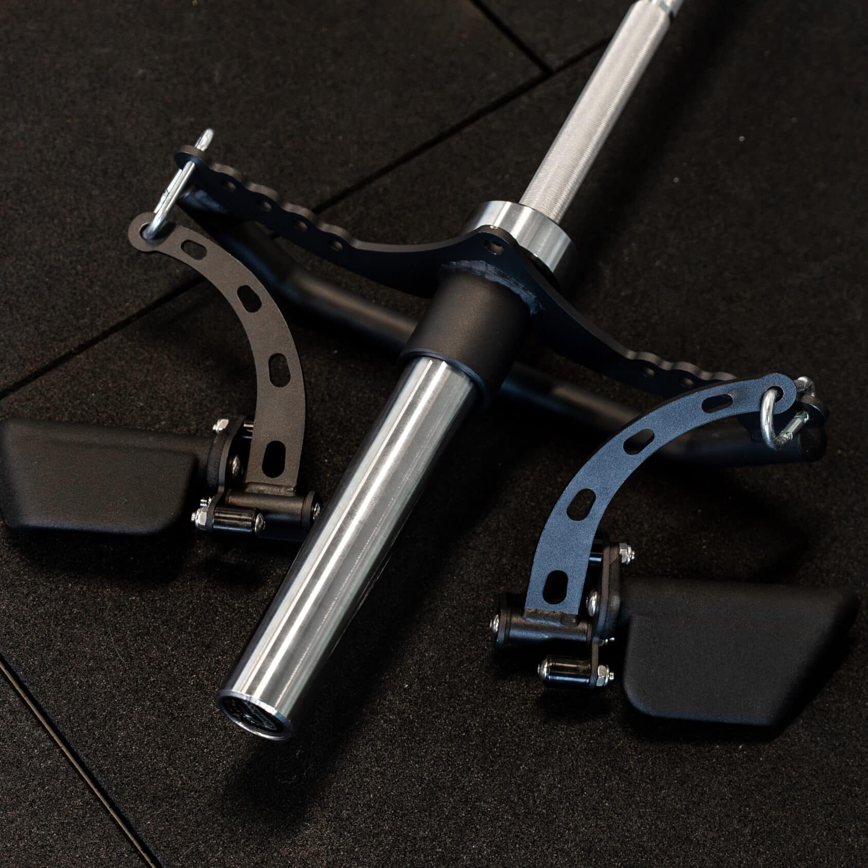 Cable machine attachment set -kabelmaskin draghandtagset single grip handle