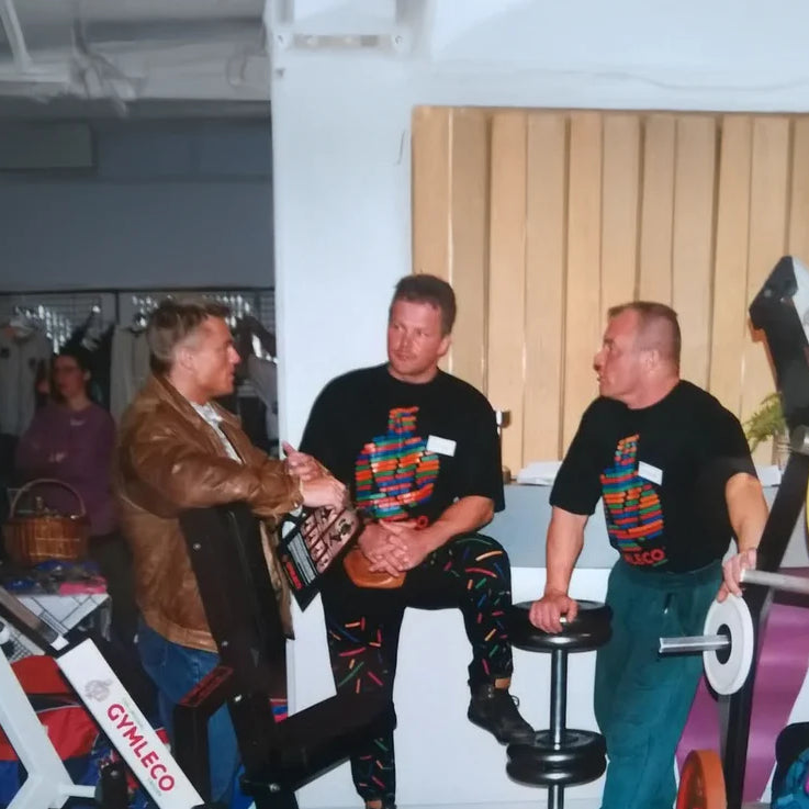Gymleco första event 1995 - Gymleco first event 1995