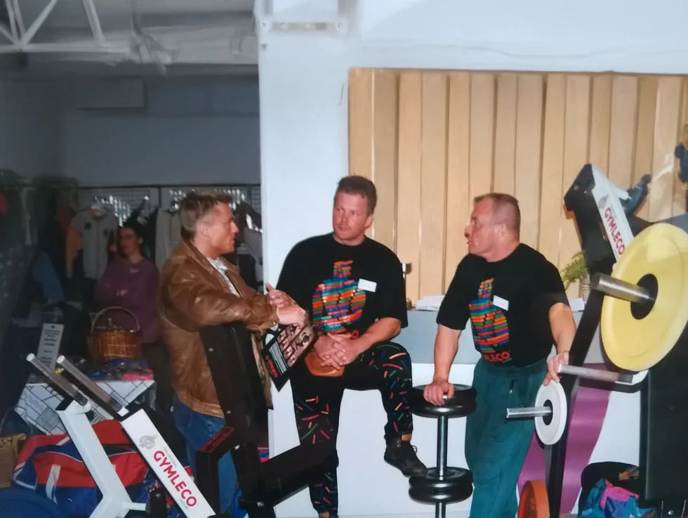 Gymleco första event 1995 - Gymleco first event 1995