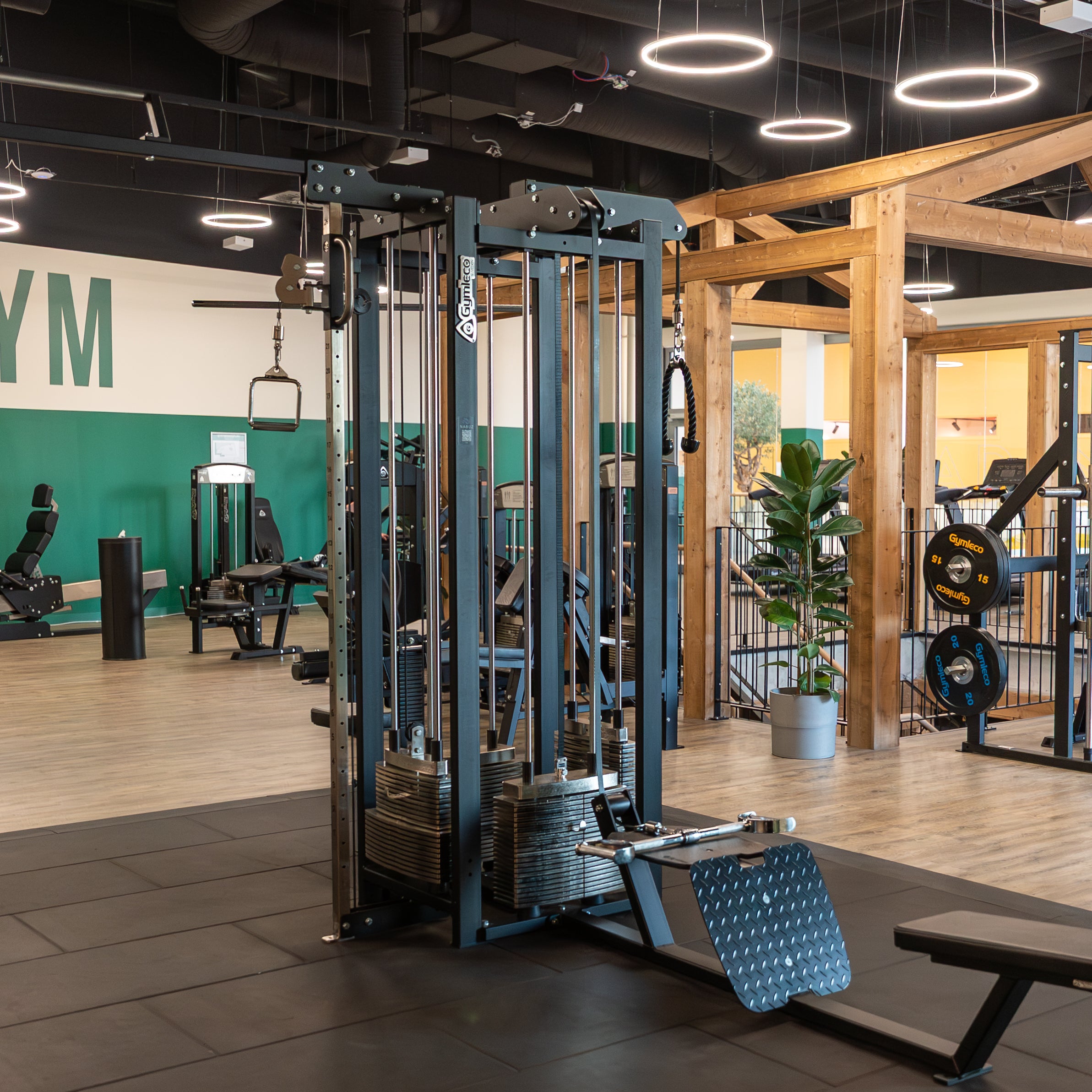 Gymleco 215 Four Station Multi Gym at gym