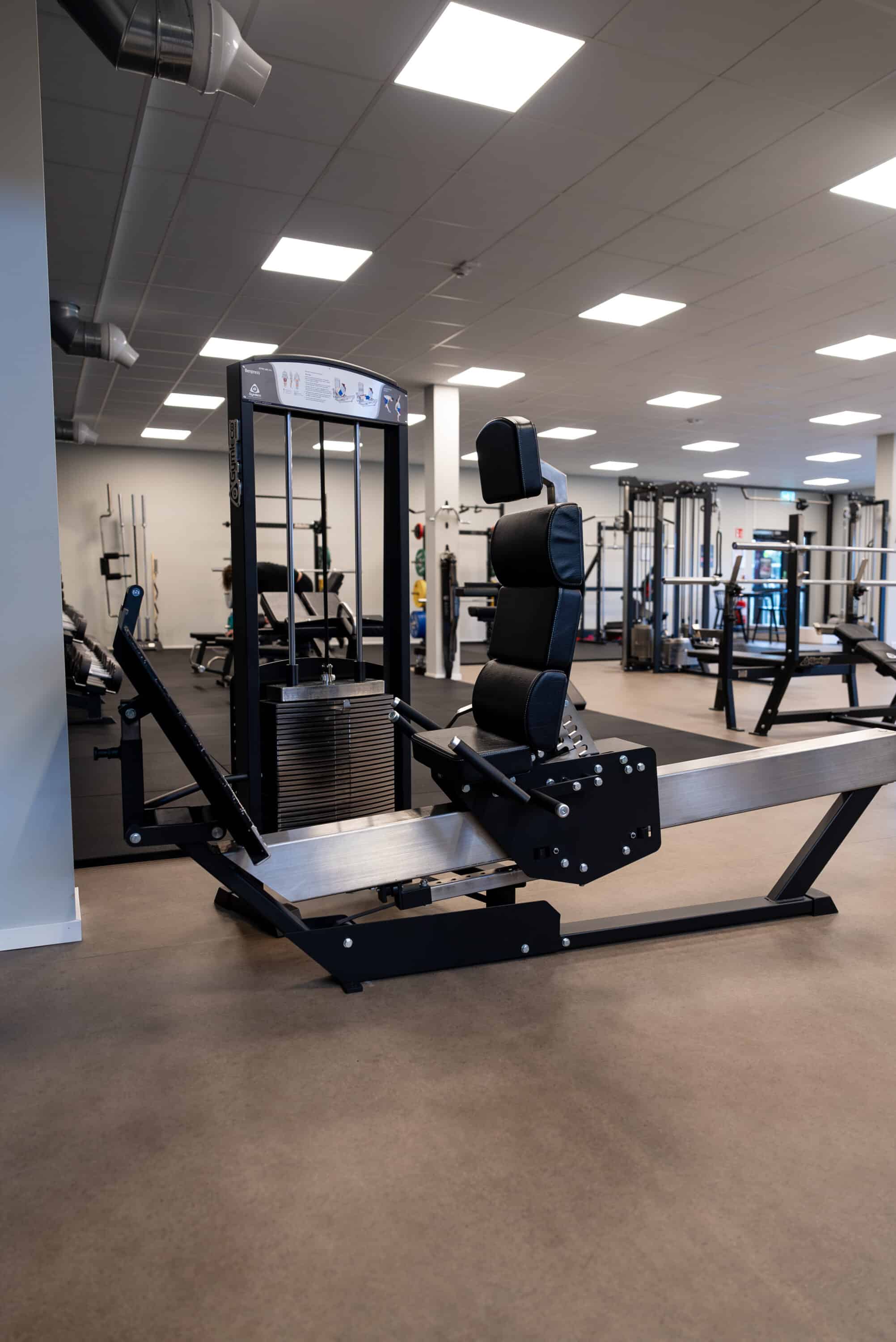 Gymleco 343 Seated Leg Press at gym