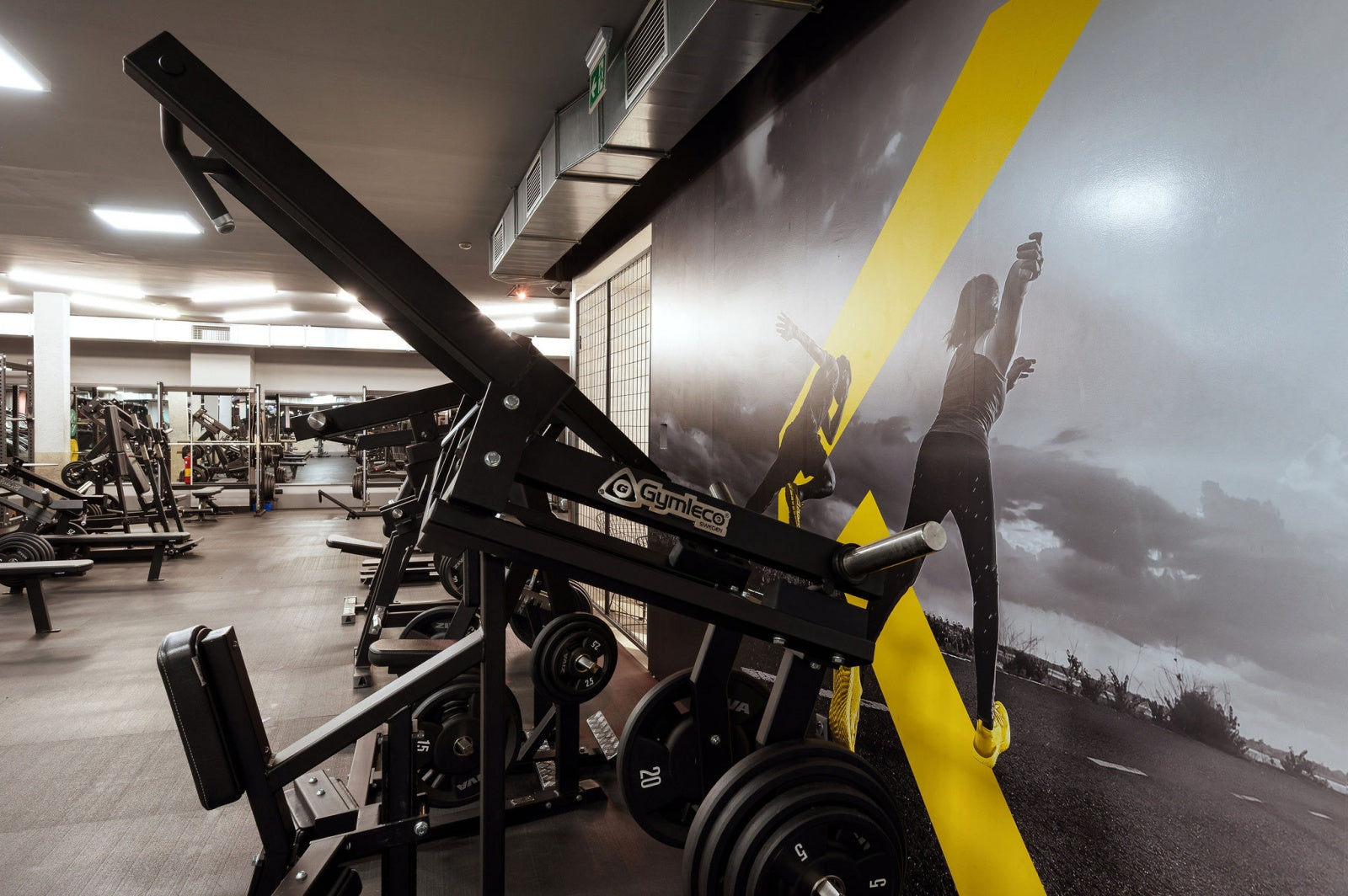 Gymleco equipment at FITKO Pasáž