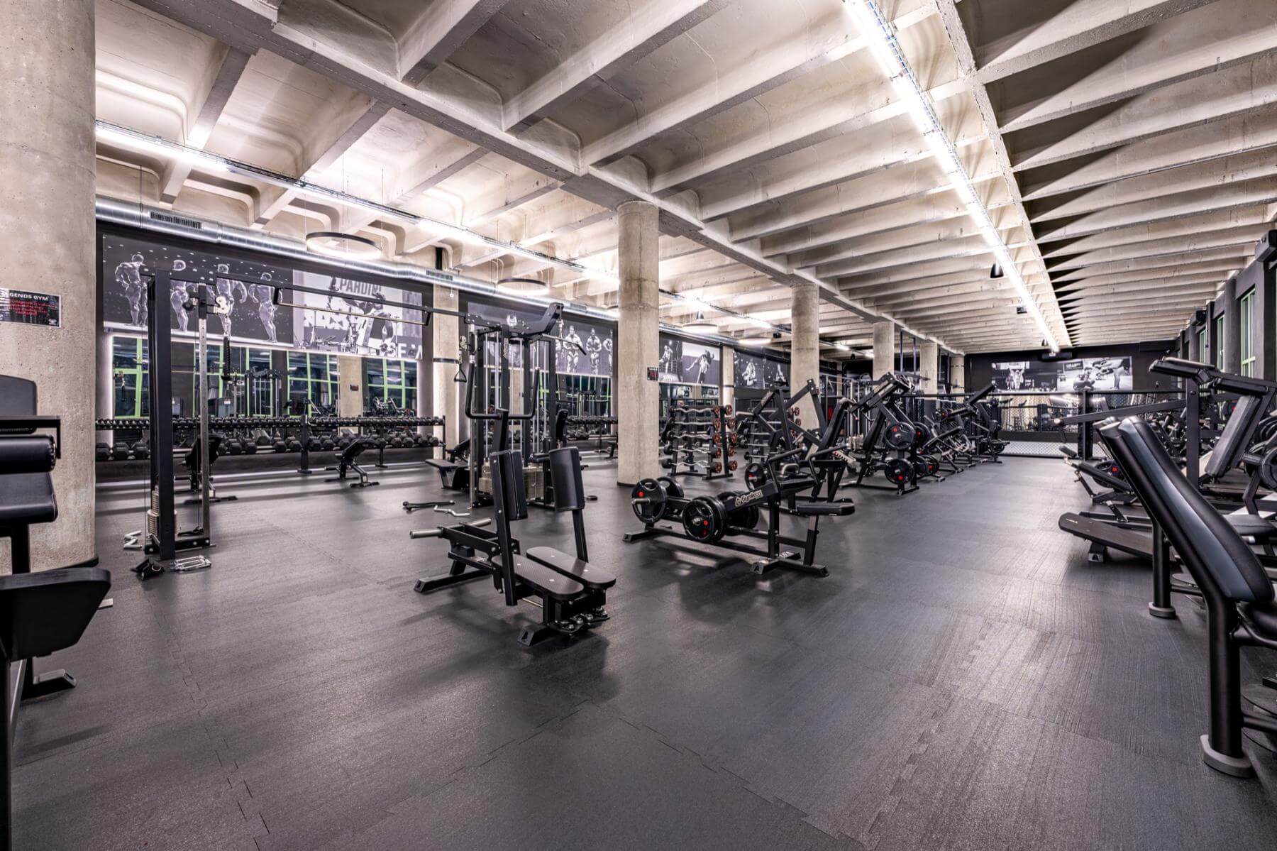 Gymleco equipment at Legends Gym