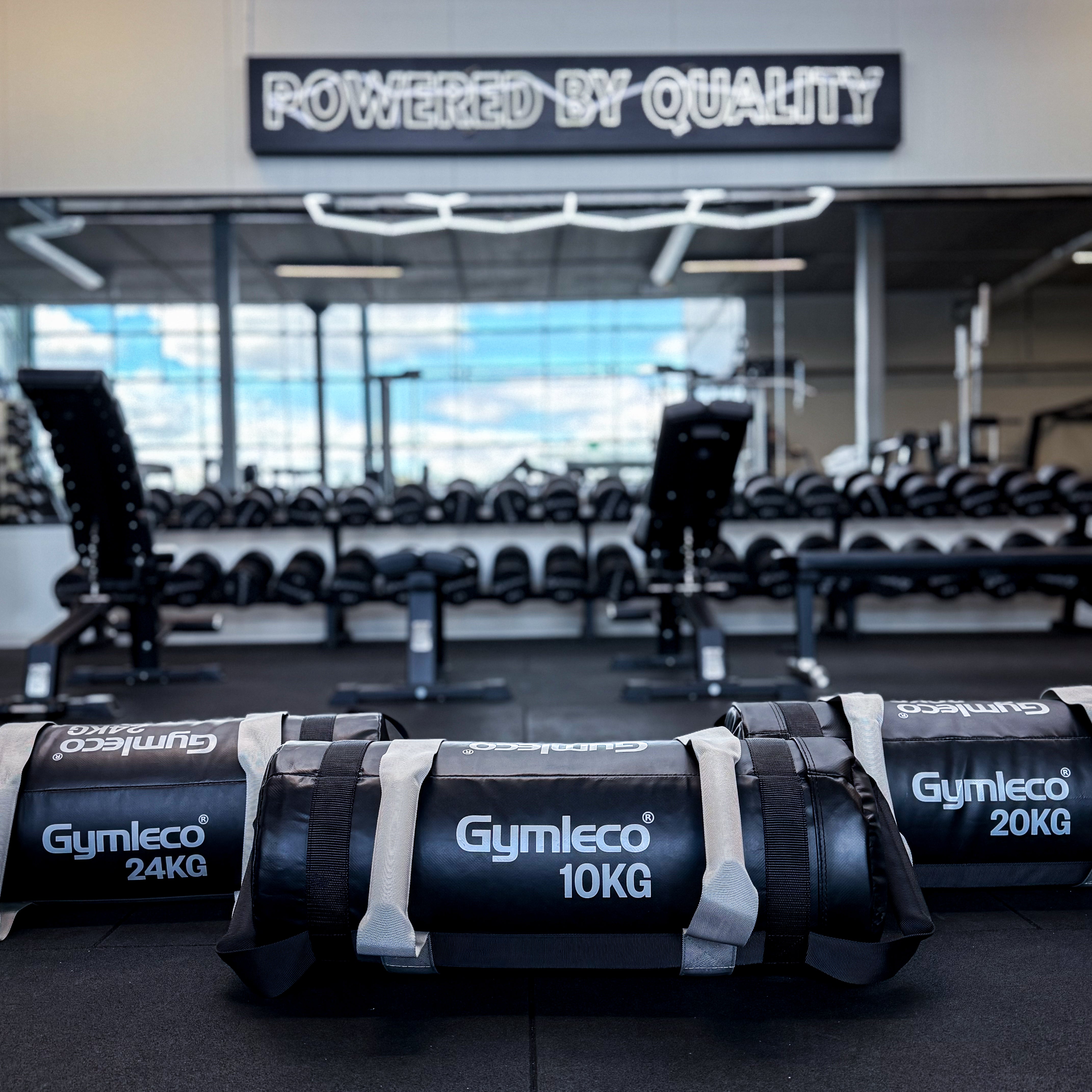 3 different Gymleco Sandbags