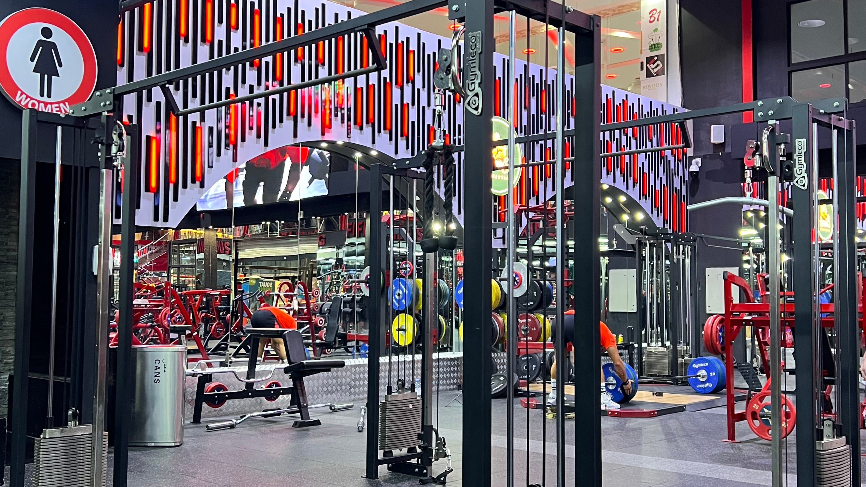 Gymleco's equipment at Binous1 Gym