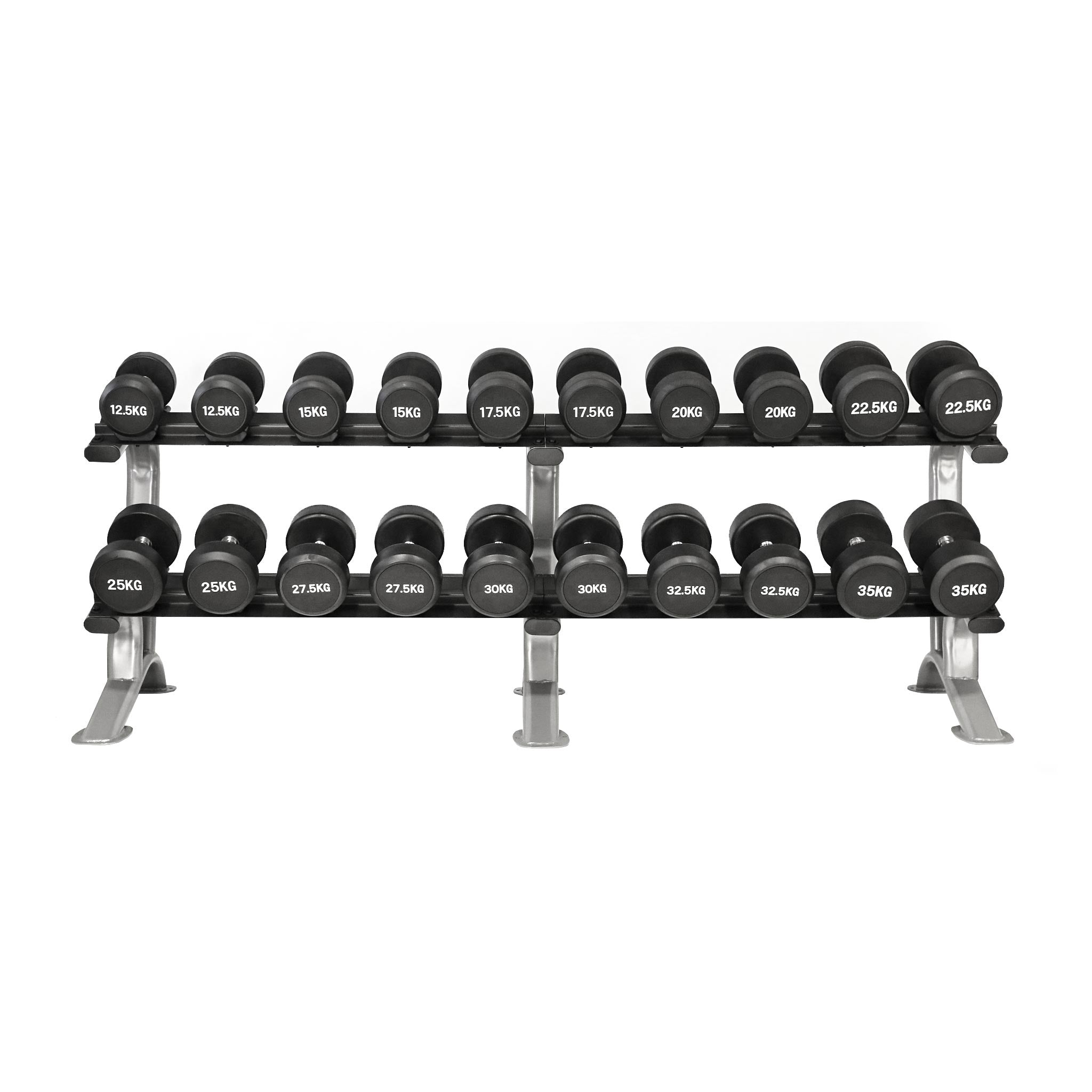 Hantlar med ställ 12.5-35kg - Dumbbells with rack 12.5-35kg