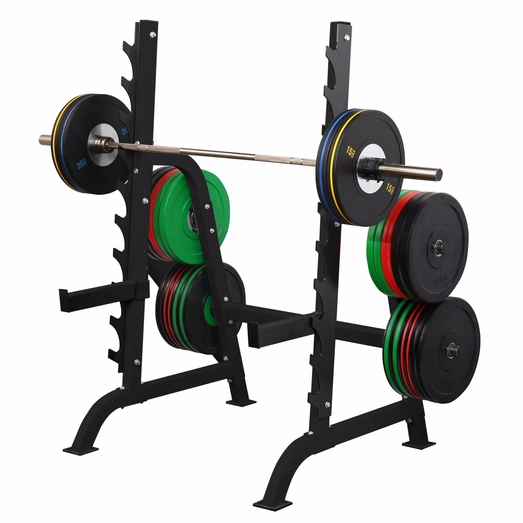 Svart squat-ställning - Squat Rack Black