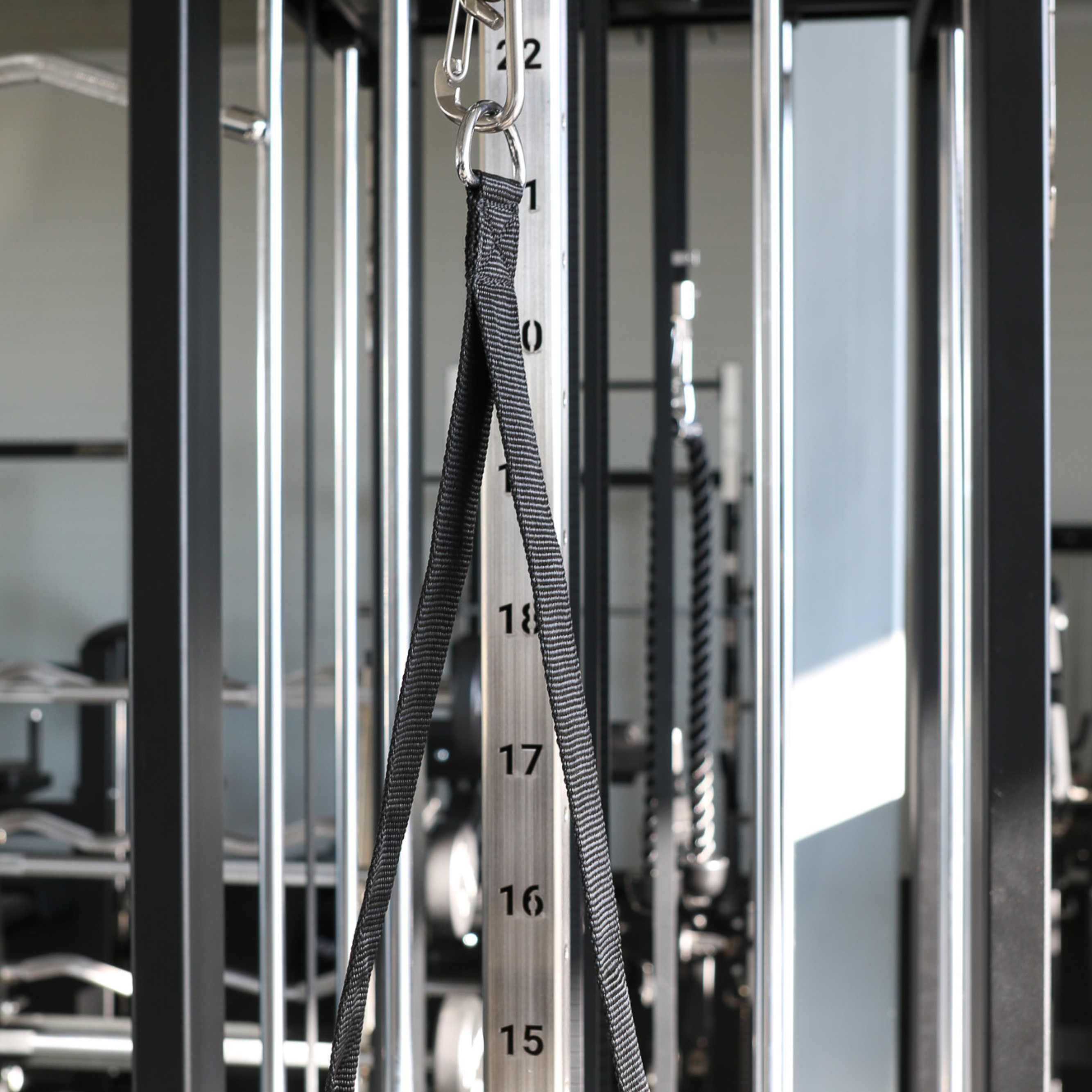 Single Grip Foam Handles, Large in gym