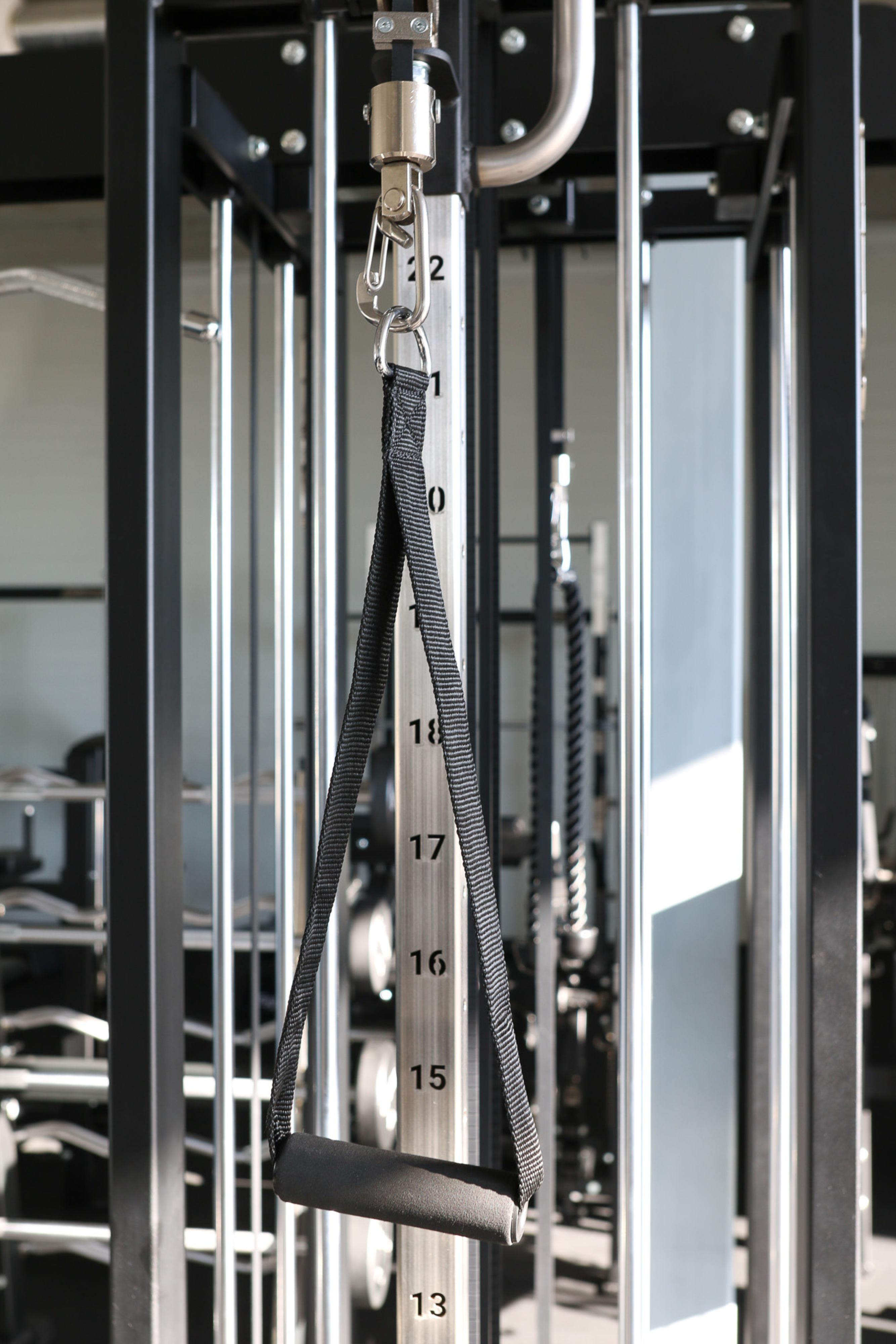 Single Grip Foam Handles, Large in gym