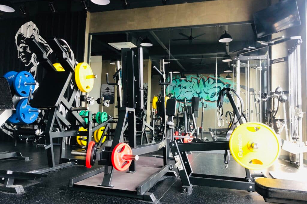 Showroom gymutrustning - Showroom gym equipment