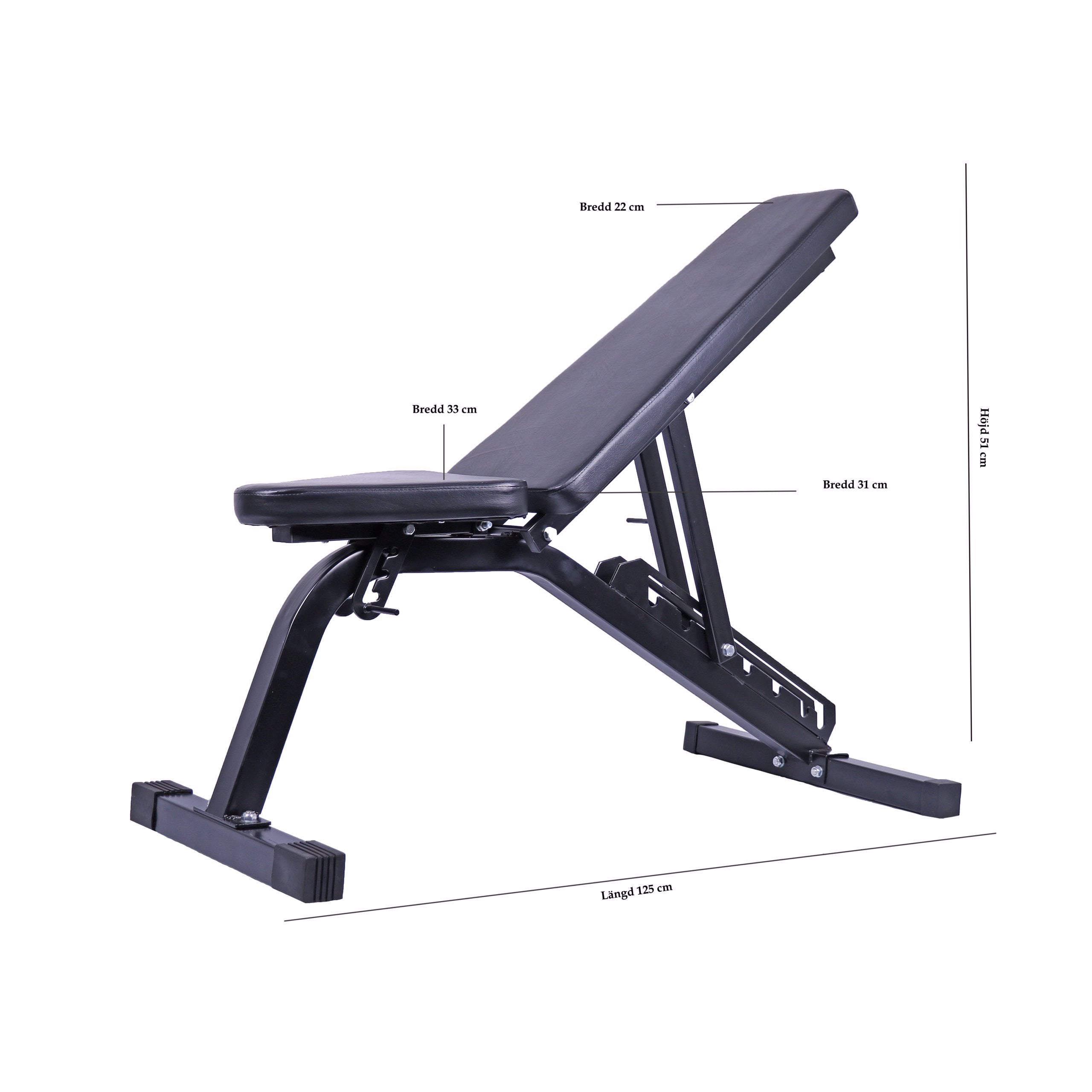 Bänk graderad - Bench scaled