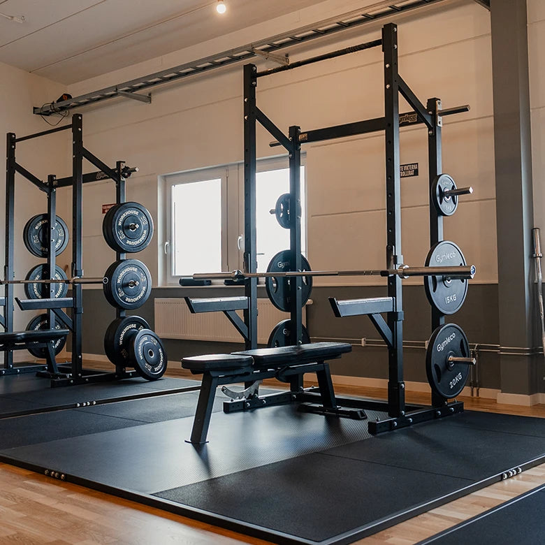 Skivstångsställning - Barbell rack