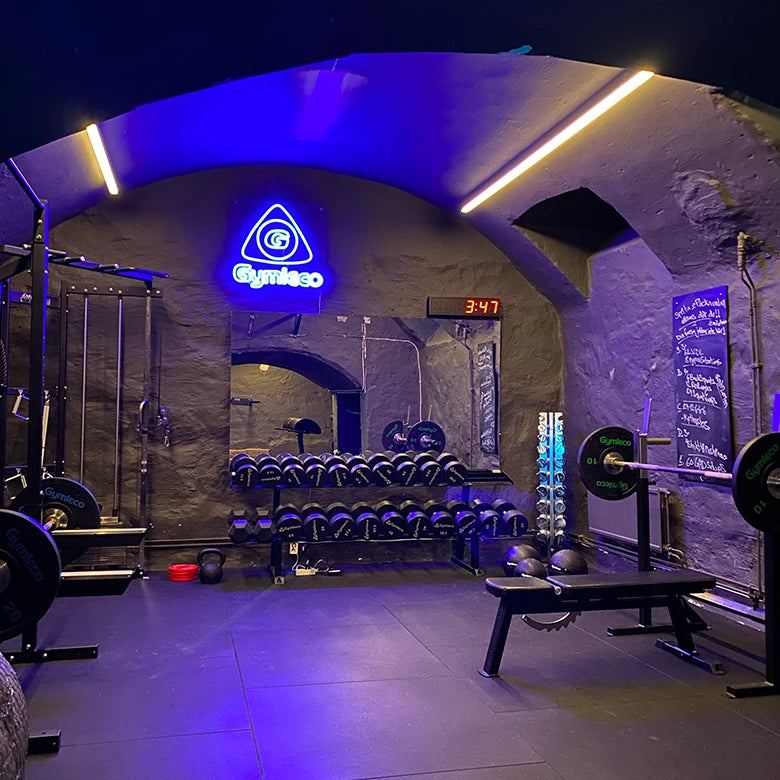 Gym med gymleco utrustning - Gym with gymleco equipment