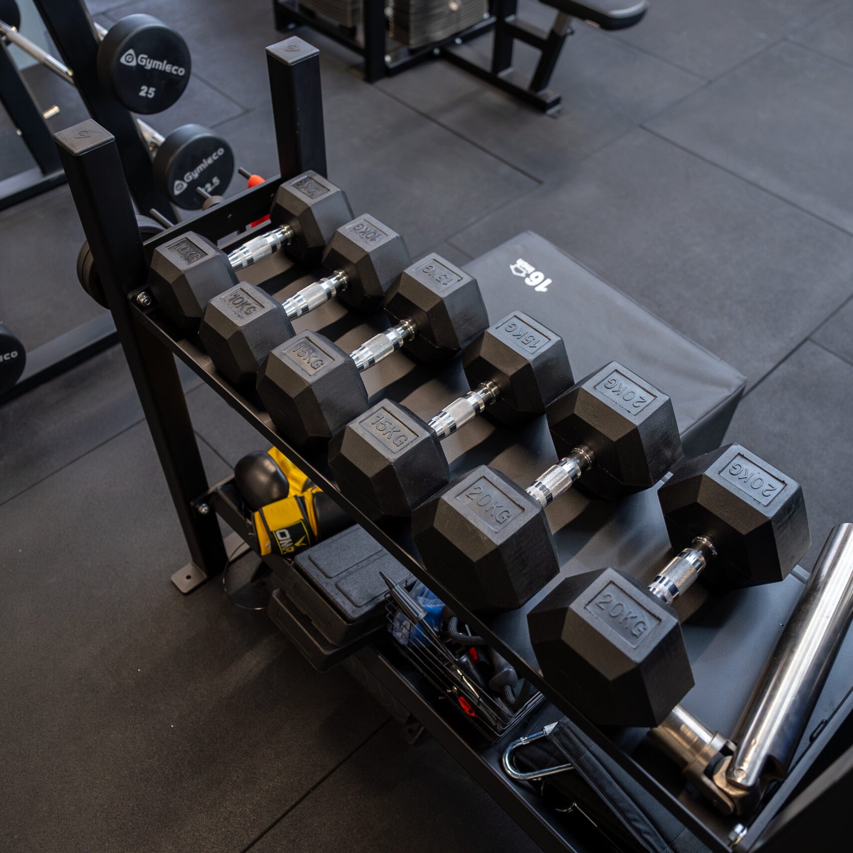 Hexhantlar - Hex dumbbells