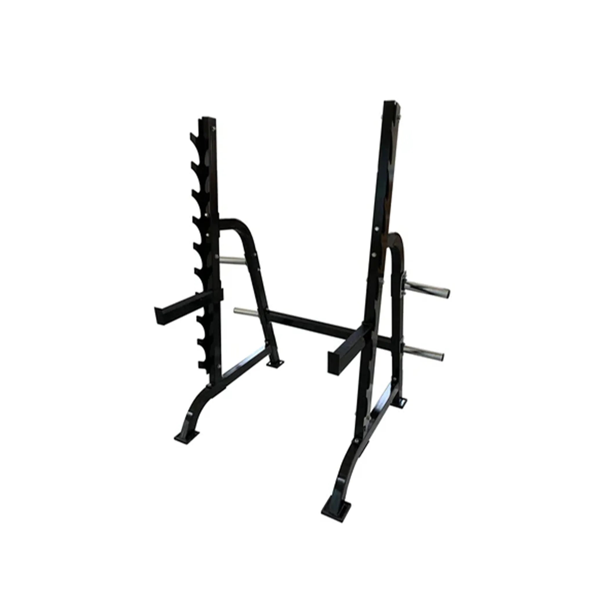 squat ställning för hemmagym