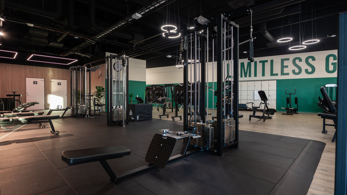 Gymlecomaskiner på Limitless Gym