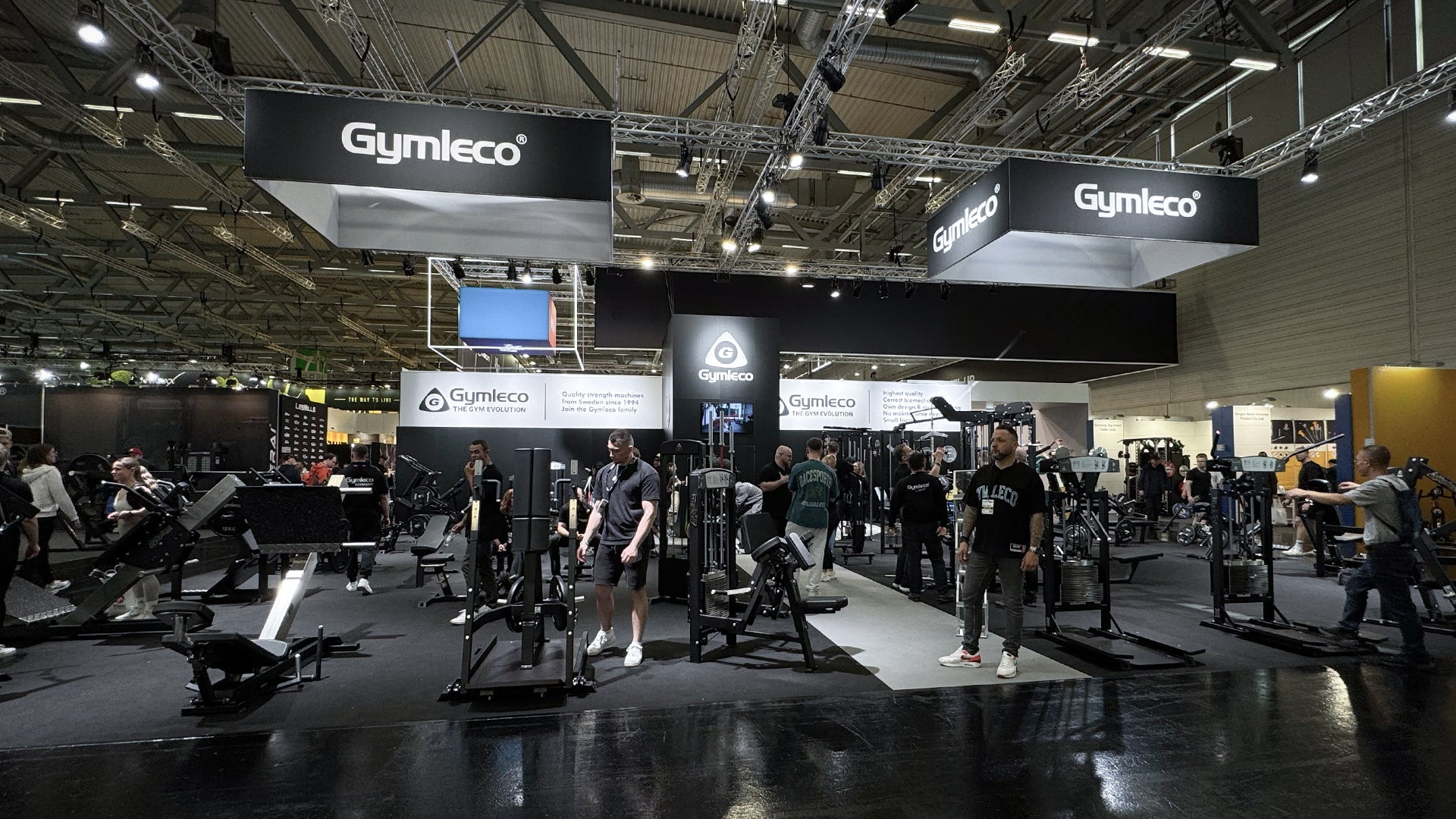 Gymleco booth at FIBO 2025