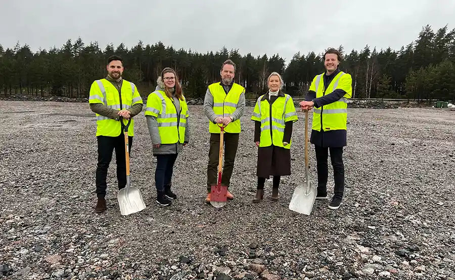 Groundbreaking Ceremony for Gymleco in Eskilstuna: "This Will Give Us the Conditions to Reach a Turnover of Over 300 Million Sek"