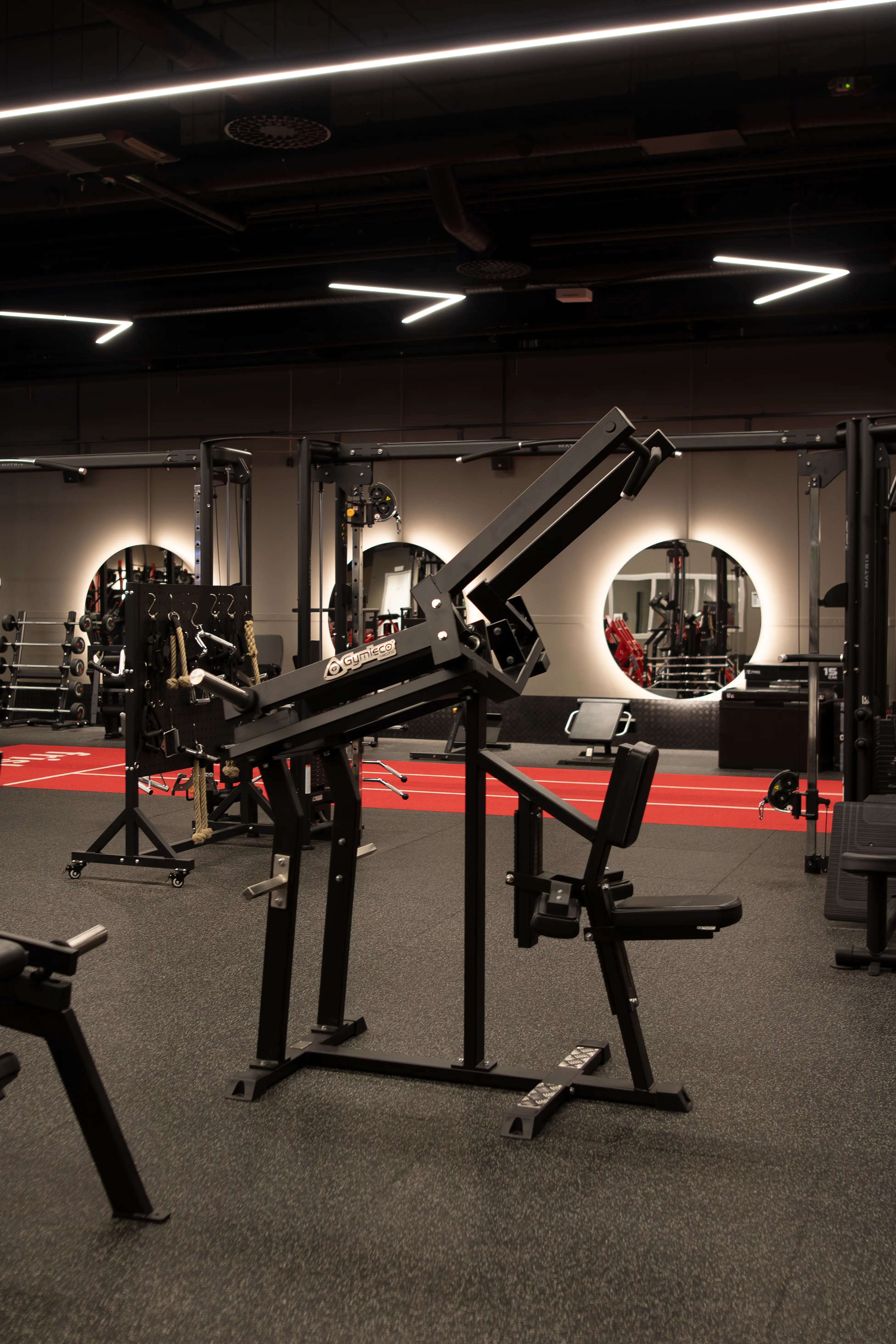 011 Iso Lateral Pulldown at gym