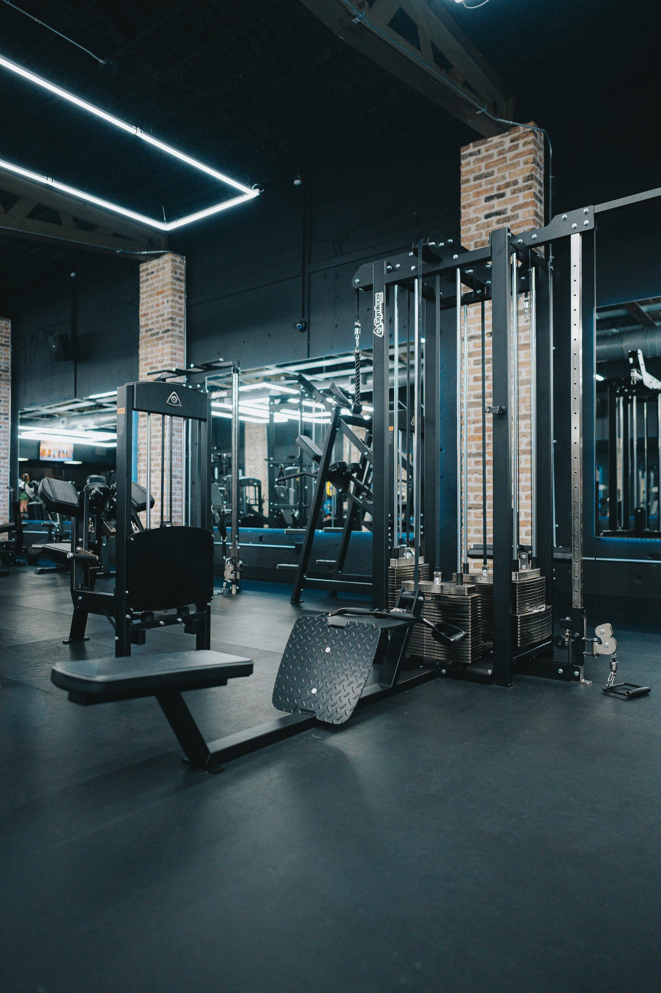 215K Multi Gym/Four Station with Cable Cross at gym