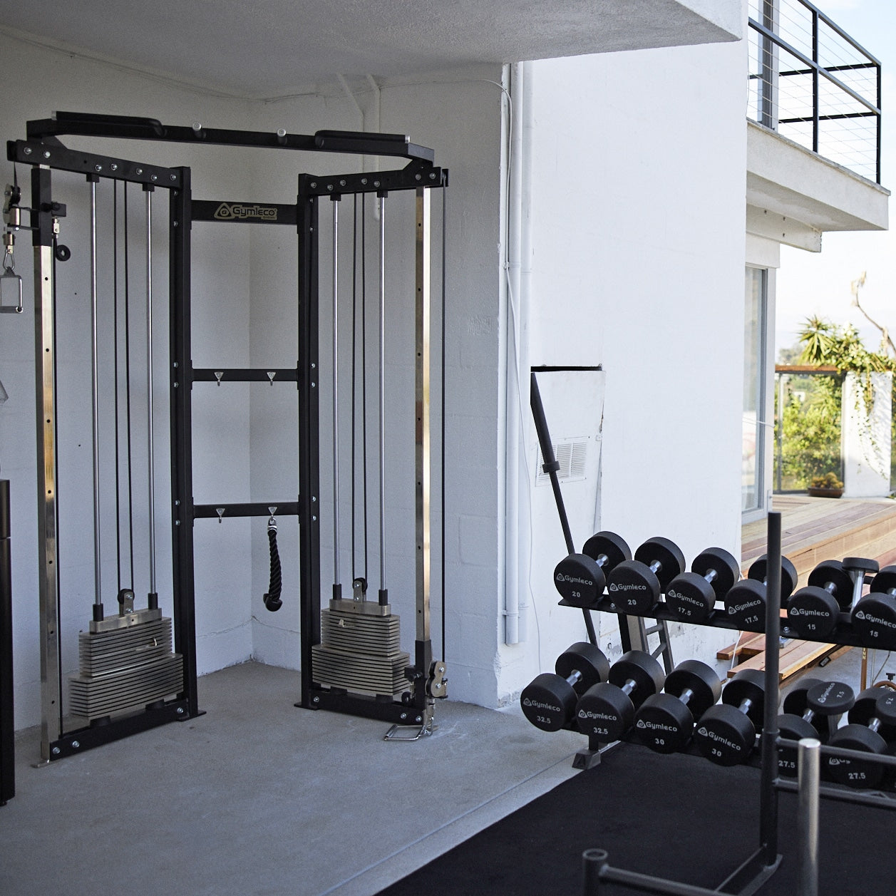 226 Dual Adjustable Pulley at gym