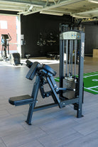 350 biceps curl machine at gym