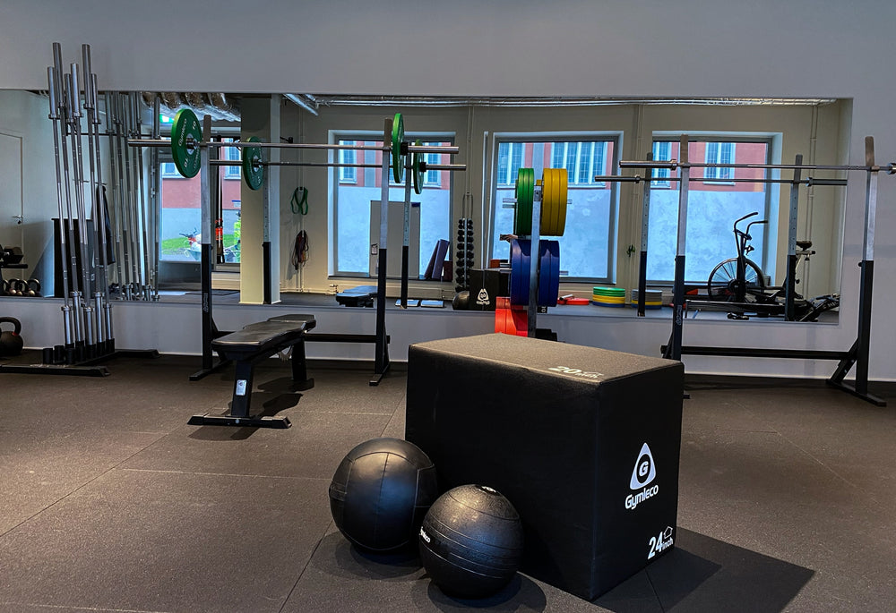 Bänkpress/Knäböjsställning, hemmagym