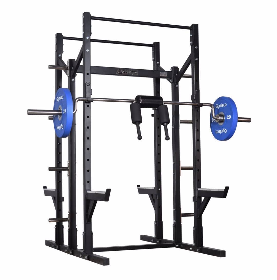 Double Half Rack for Dual Lifting and Space Efficiency – Gymleco