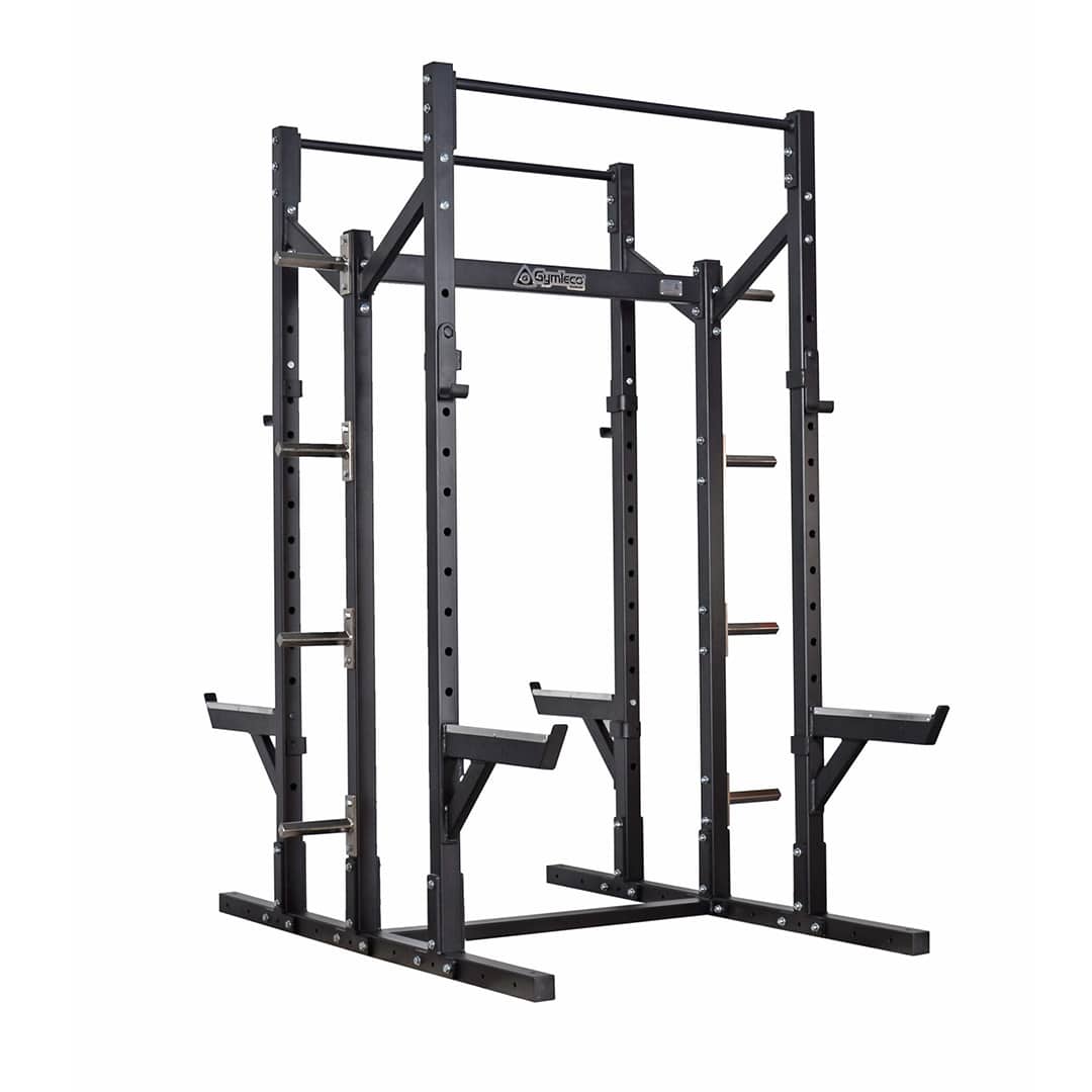 Double Half Rack for Dual Lifting and Space Efficiency – Gymleco