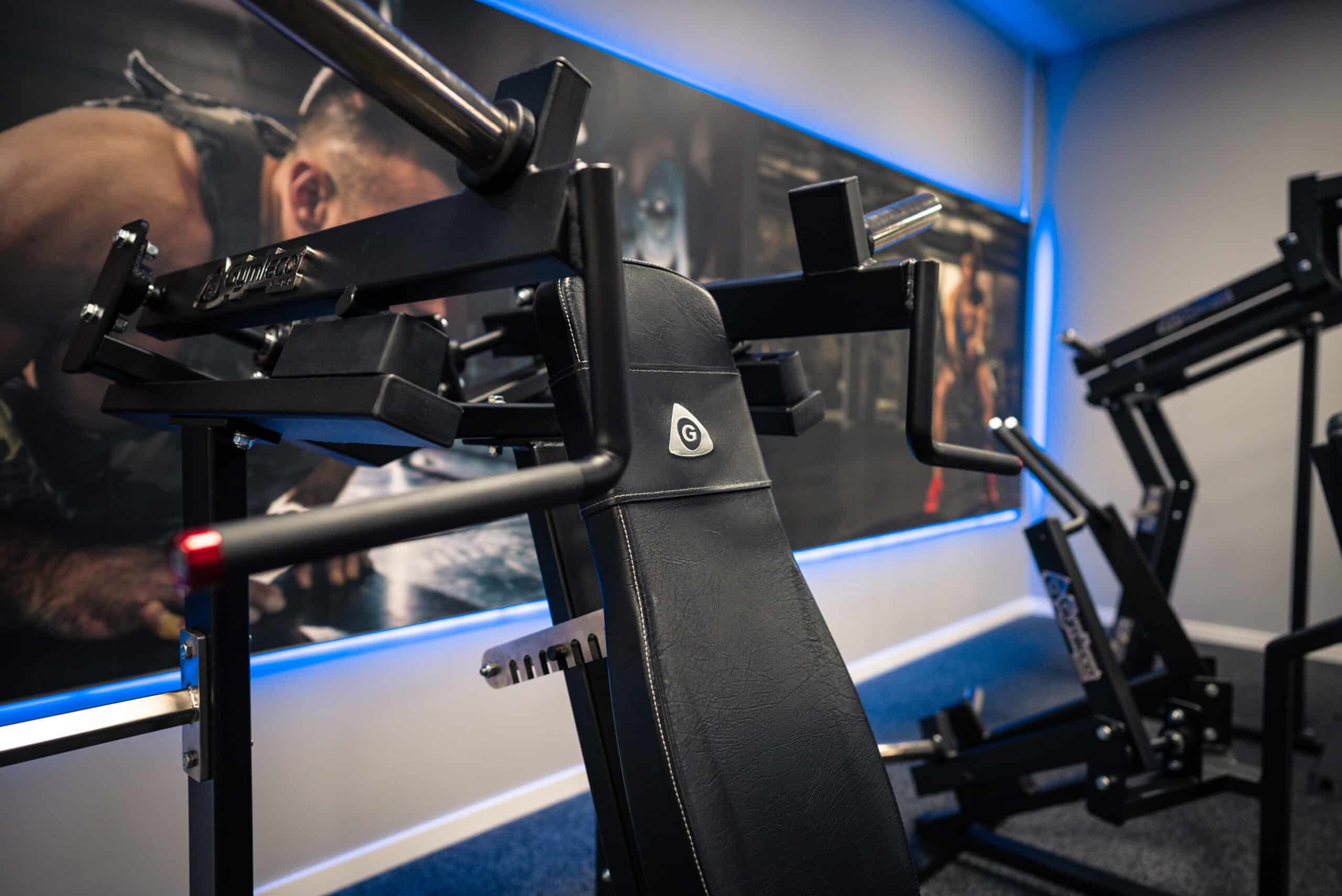 Gymleco 030 Shoulder Press close up at gym