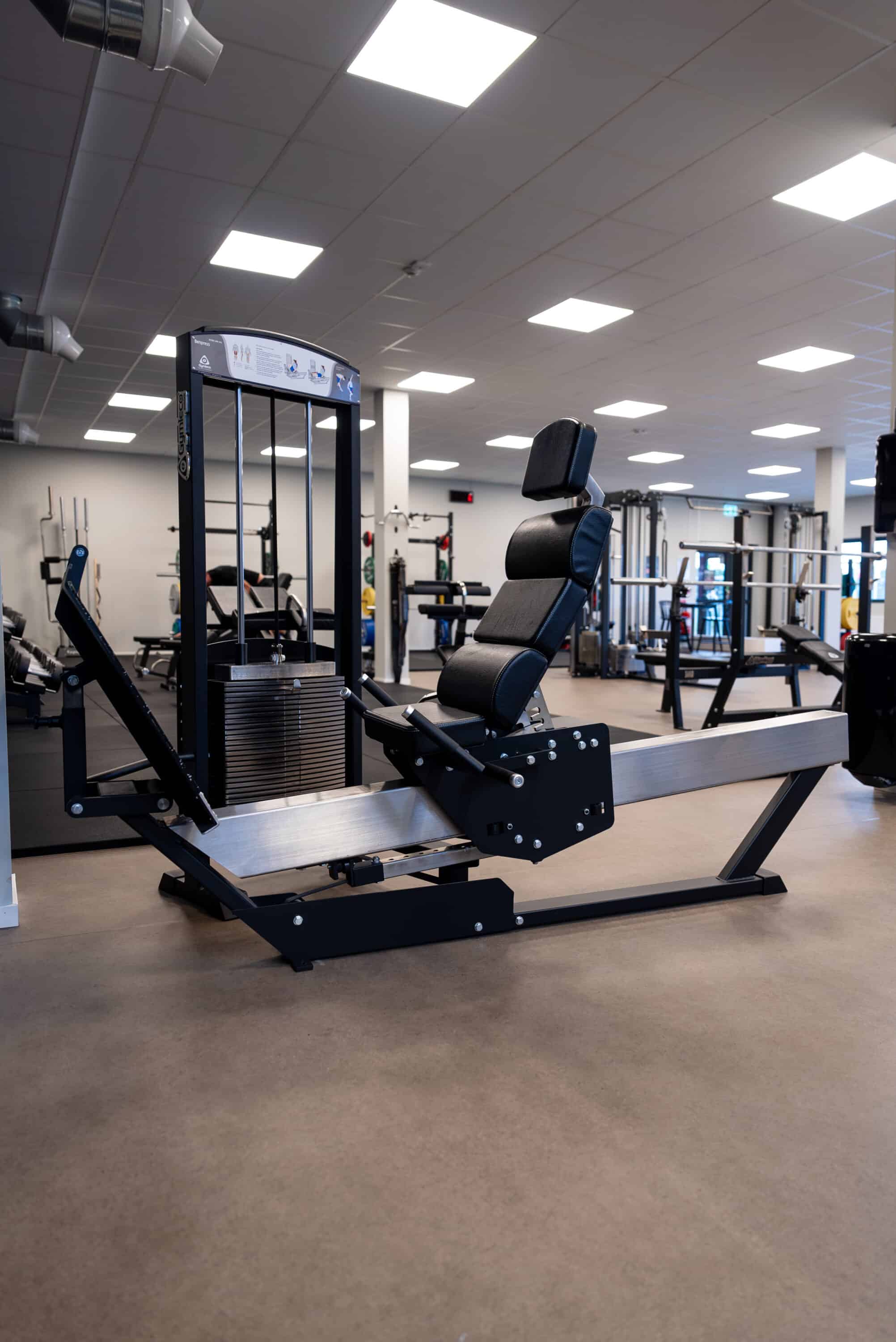 Gymleco 343 Seated Leg Press at gym