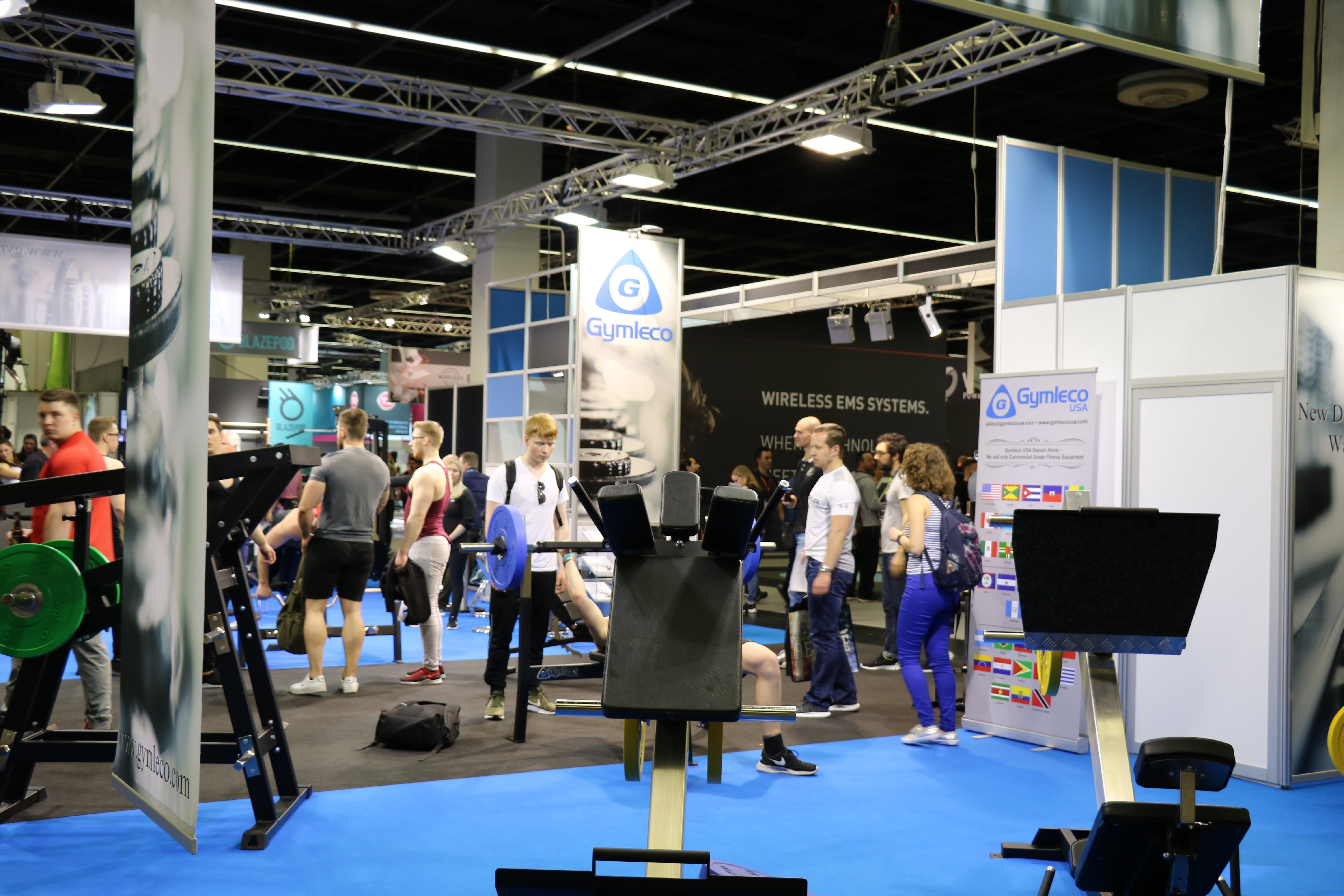 Människor på gym - People at gym