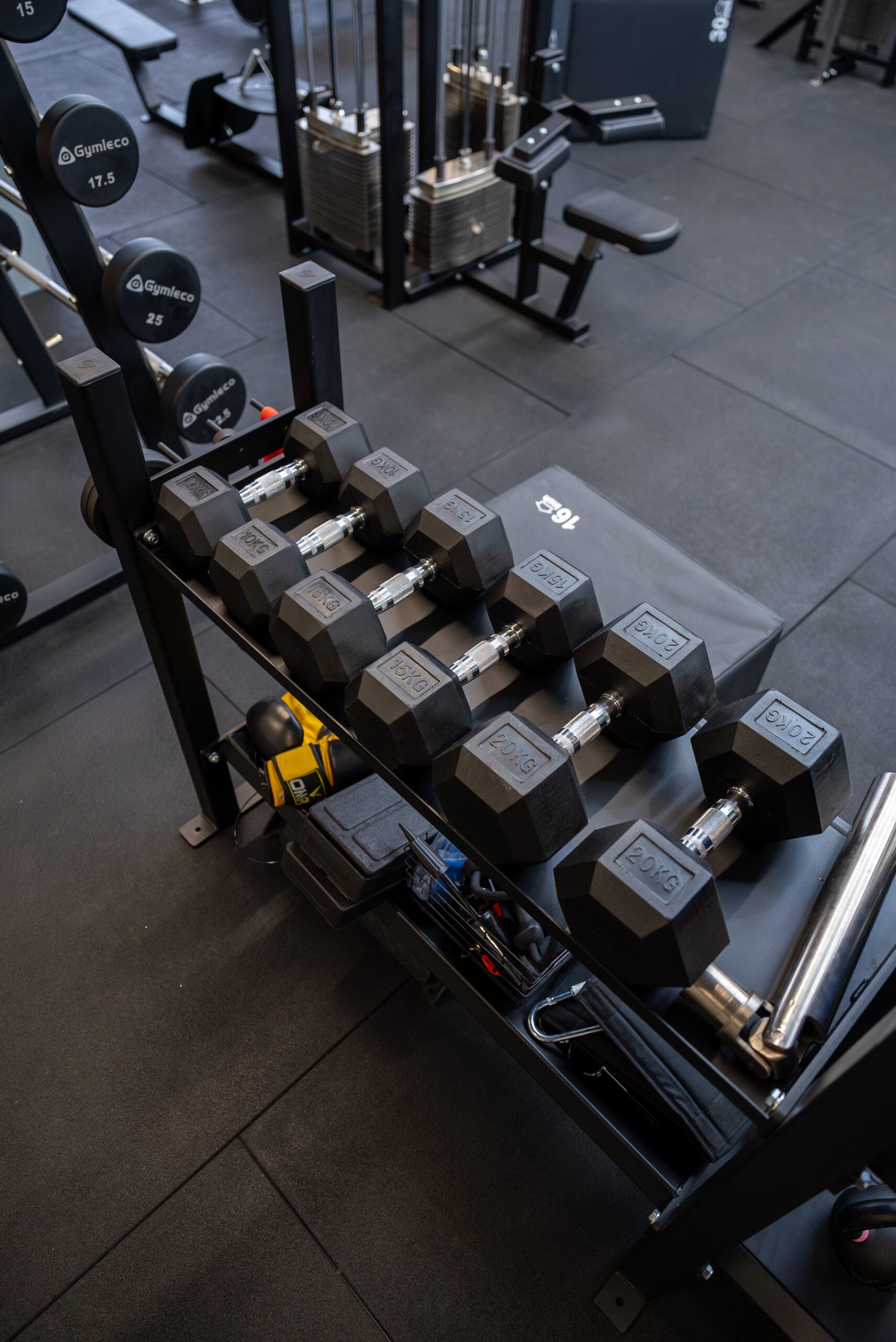 Hexhantlar - Hex dumbbells