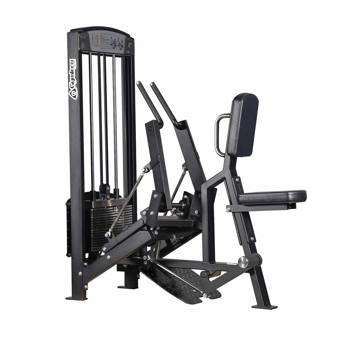 Seated Chest Supported Row Machine for Back Strength – Gymleco