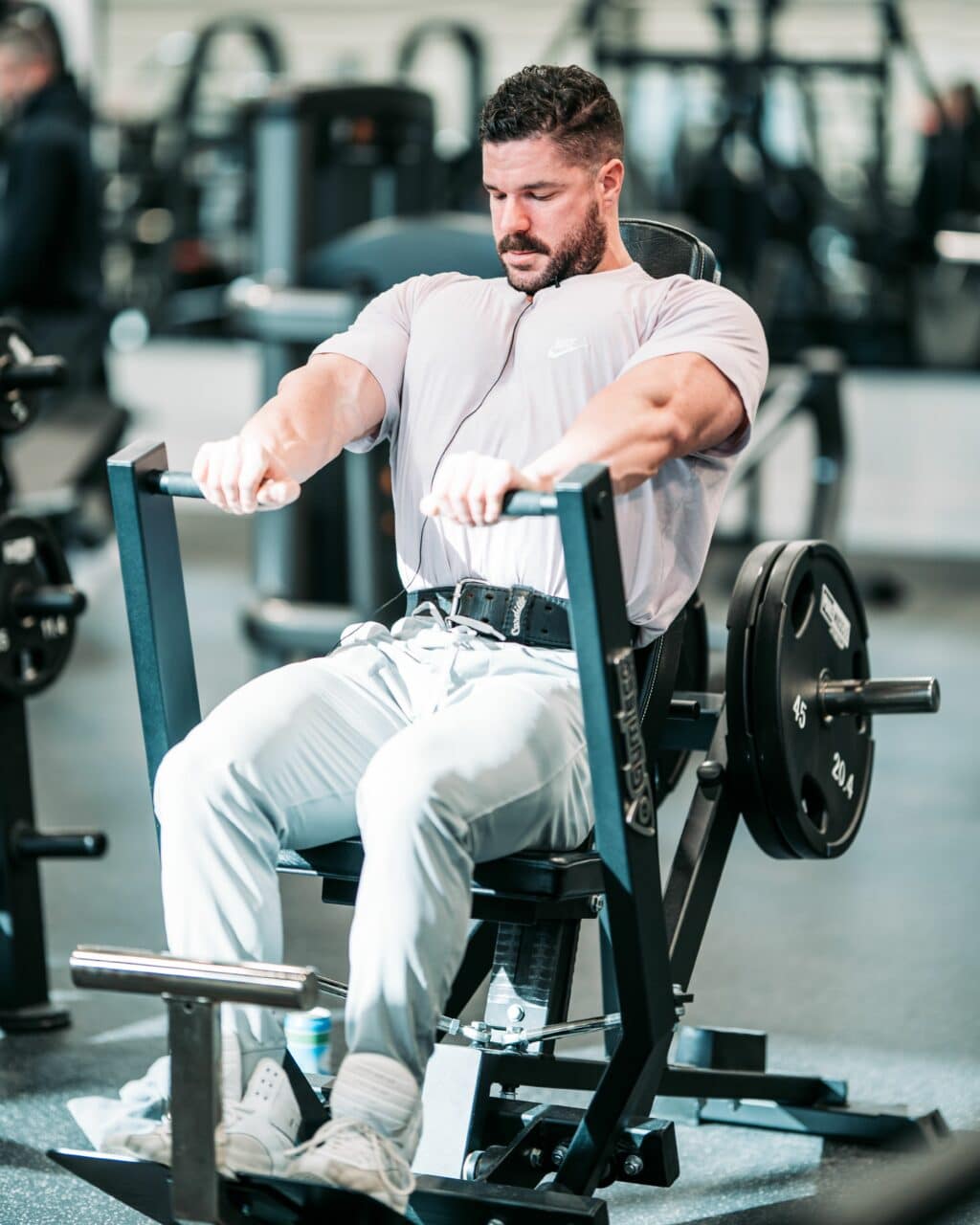 Chest Exercises  Seated Chest Press